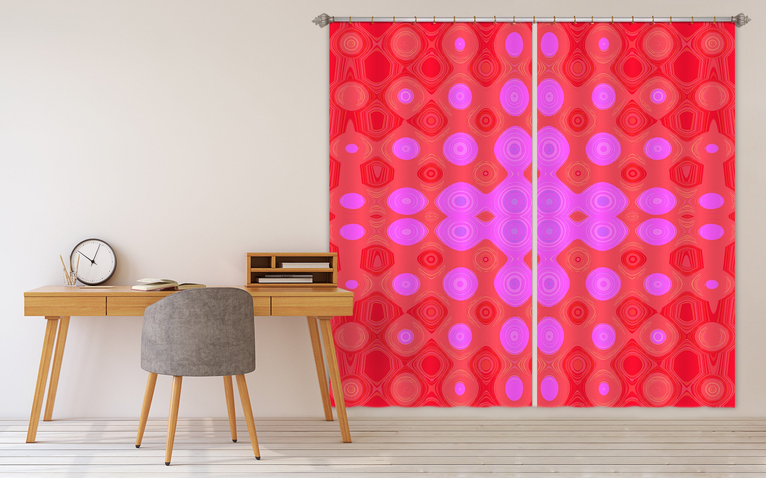 3D Color Pattern 71046 Shandra Smith Curtain Curtains Drapes