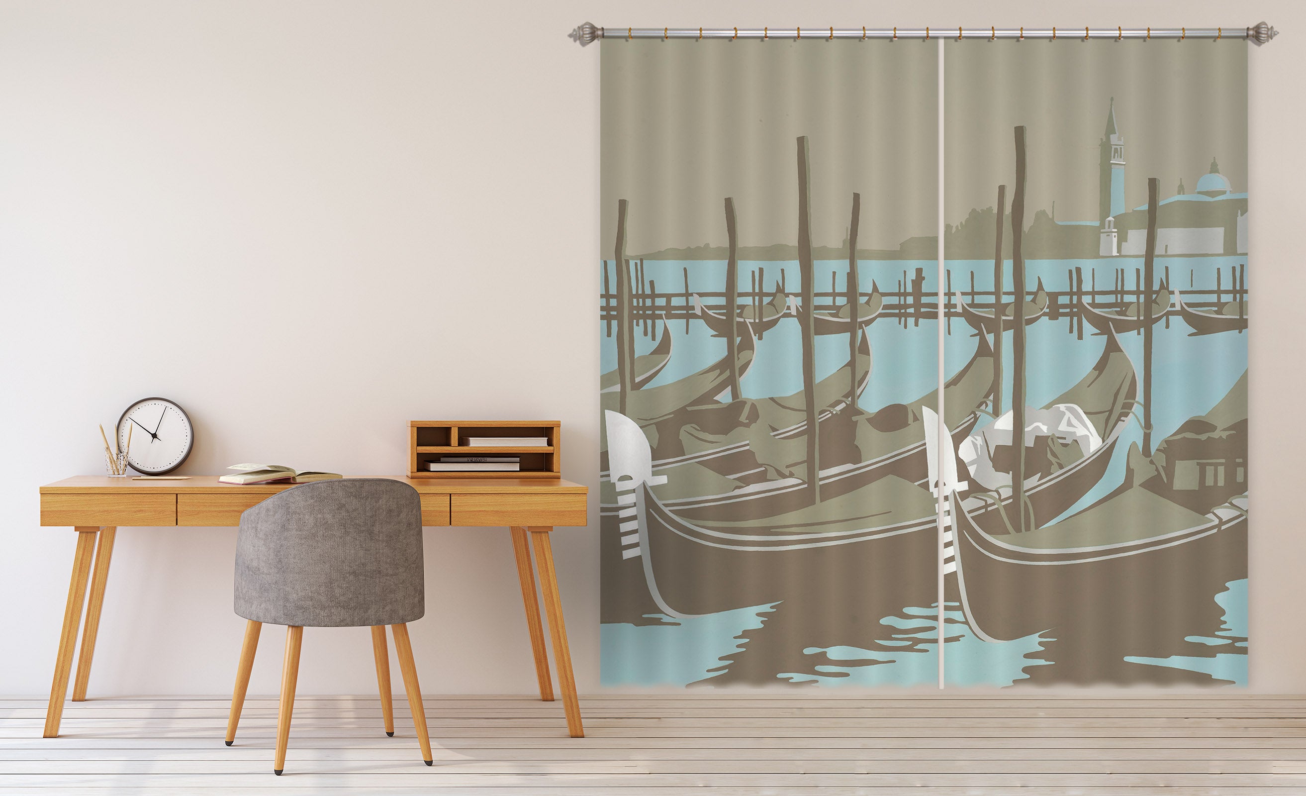 3D Venice 167 Steve Read Curtain Curtains Drapes