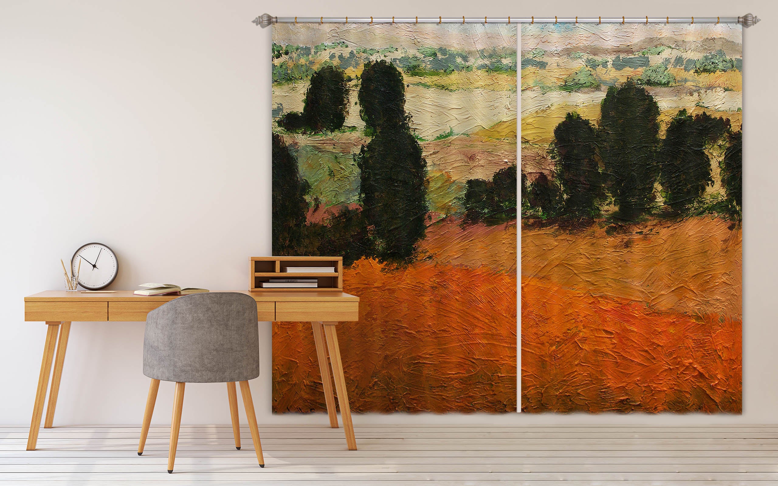 3D Valley Tree 105 Allan P. Friedlander Curtain Curtains Drapes