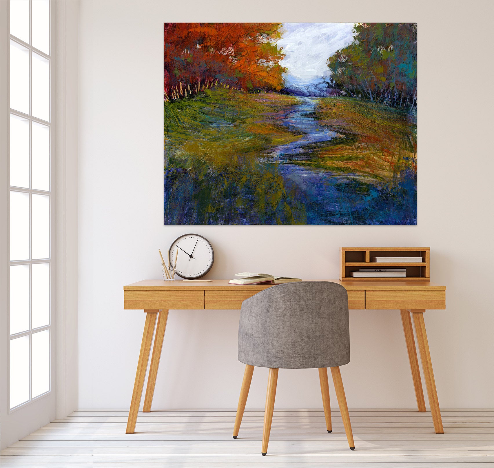 3D Clear Stream 045 Michael Tienhaara Wall Sticker