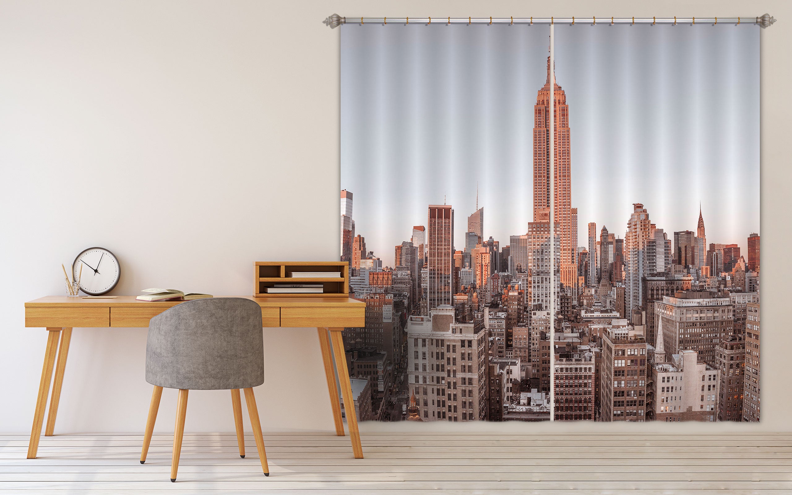 3D New York Building 017 Assaf Frank Curtain Curtains Drapes
