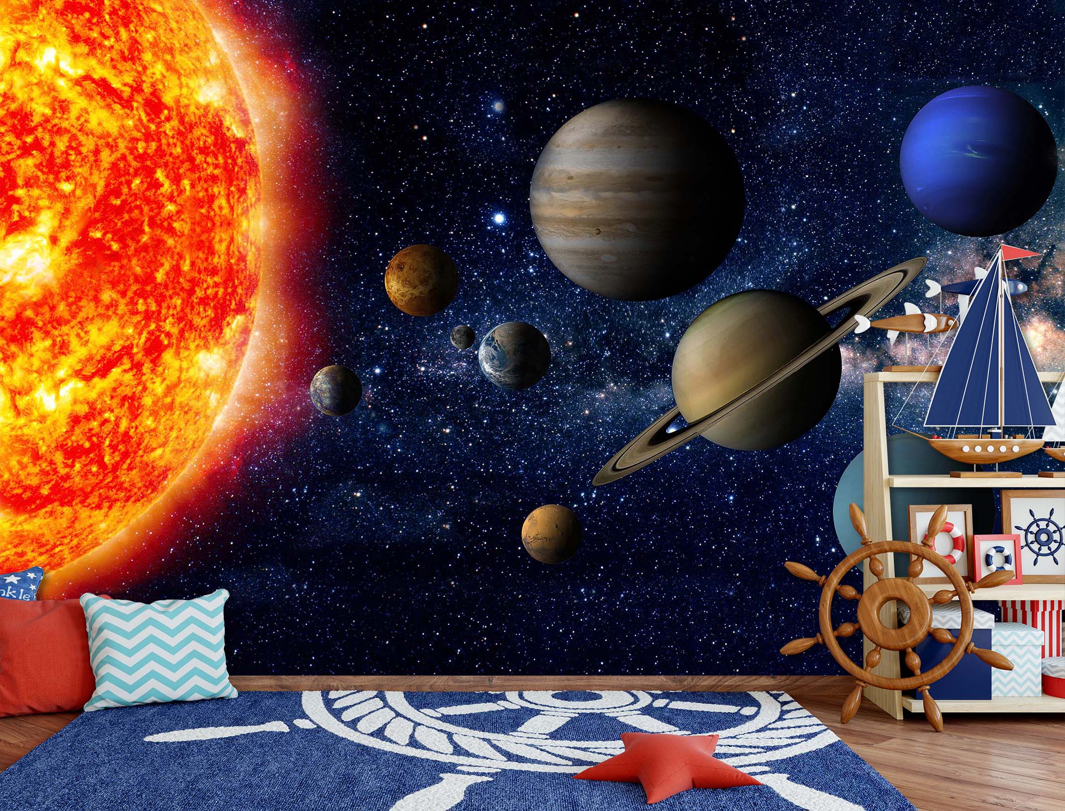 3D Universe Starry Sky 124 Wall Murals Wallpaper AJ Wallpaper 2