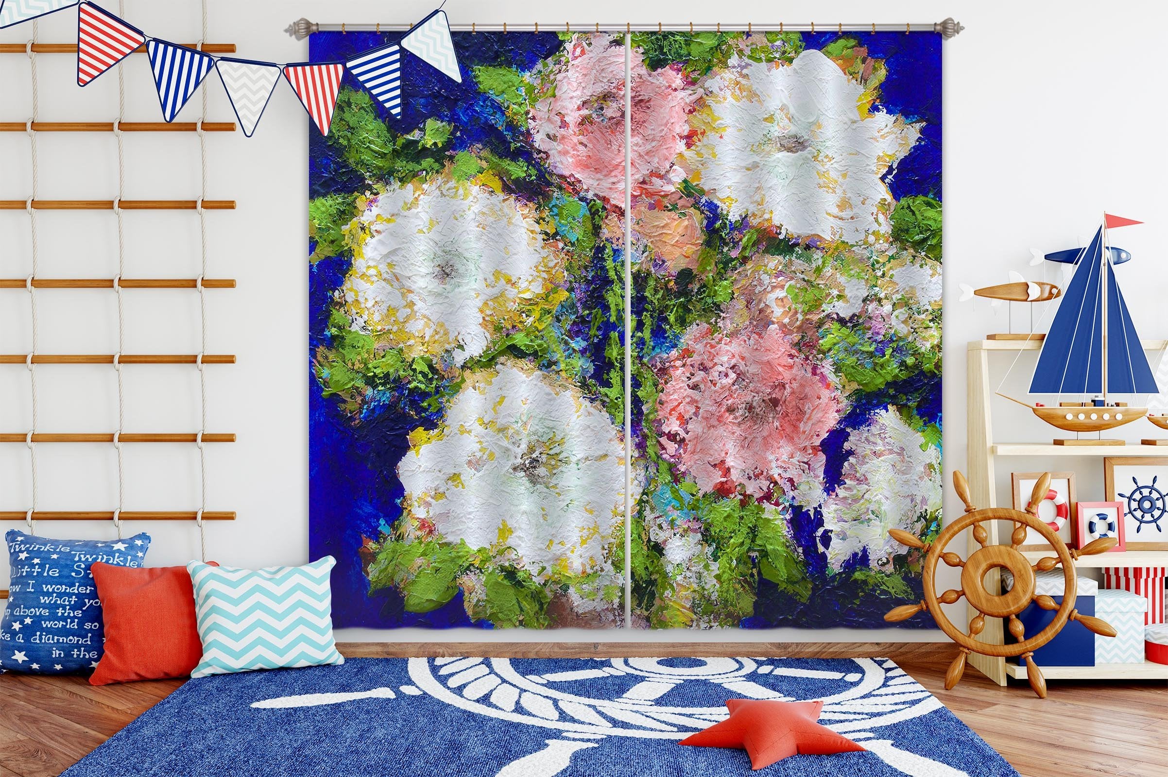 3D Beautiful Day 211 Allan P. Friedlander Curtain Curtains Drapes Wallpaper AJ Wallpaper