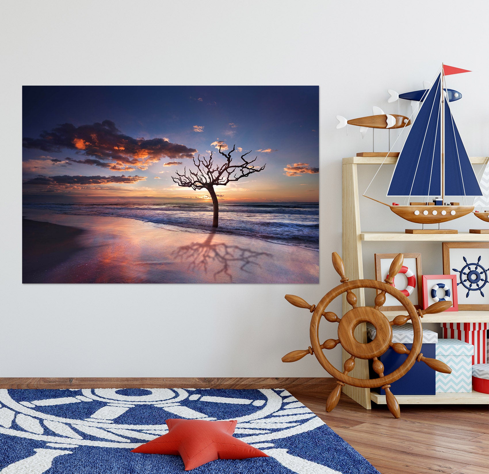 3D Silent Tree 218 Marco Carmassi Wall Sticker