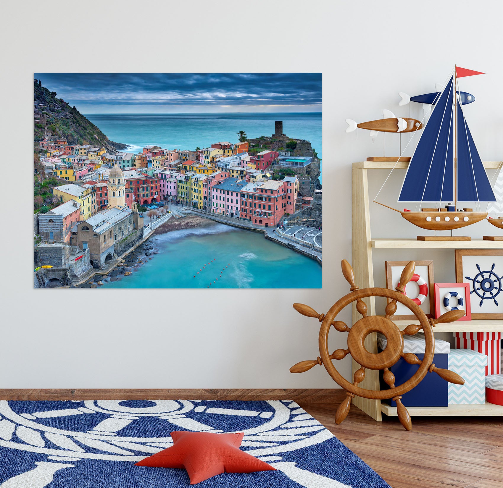 3D Water City 146 Marco Carmassi Wall Sticker