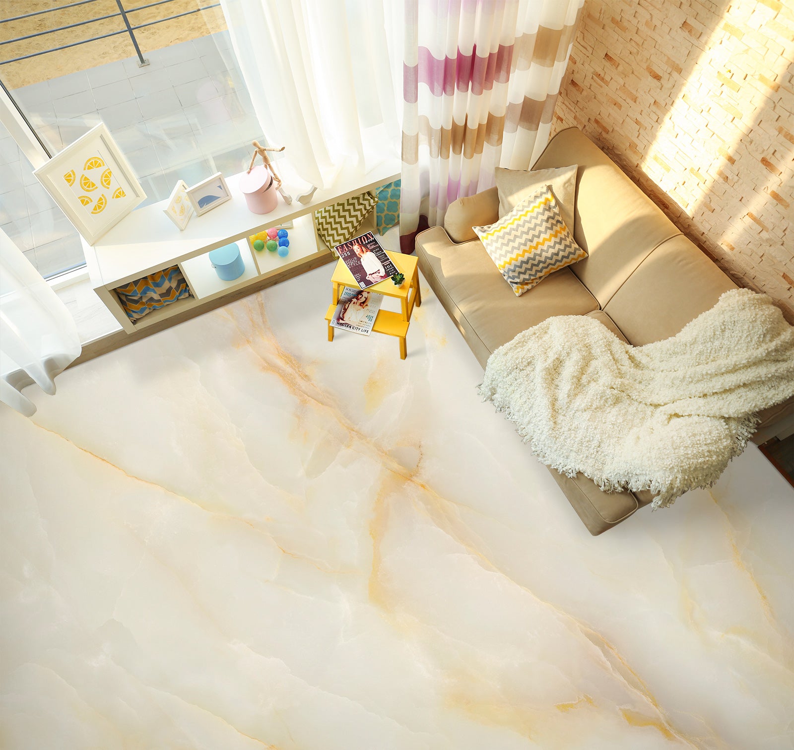 3D Gentle Healing 1153 Floor Mural Wallpaper Murals Self-Adhesive Removable Print Epoxy