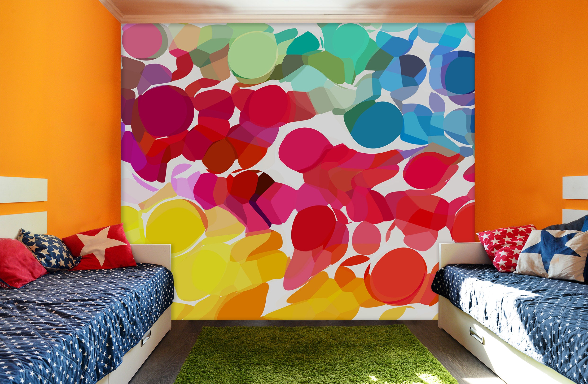 3D Colored Inspiration 71071 Shandra Smith Wall Mural Wall Murals