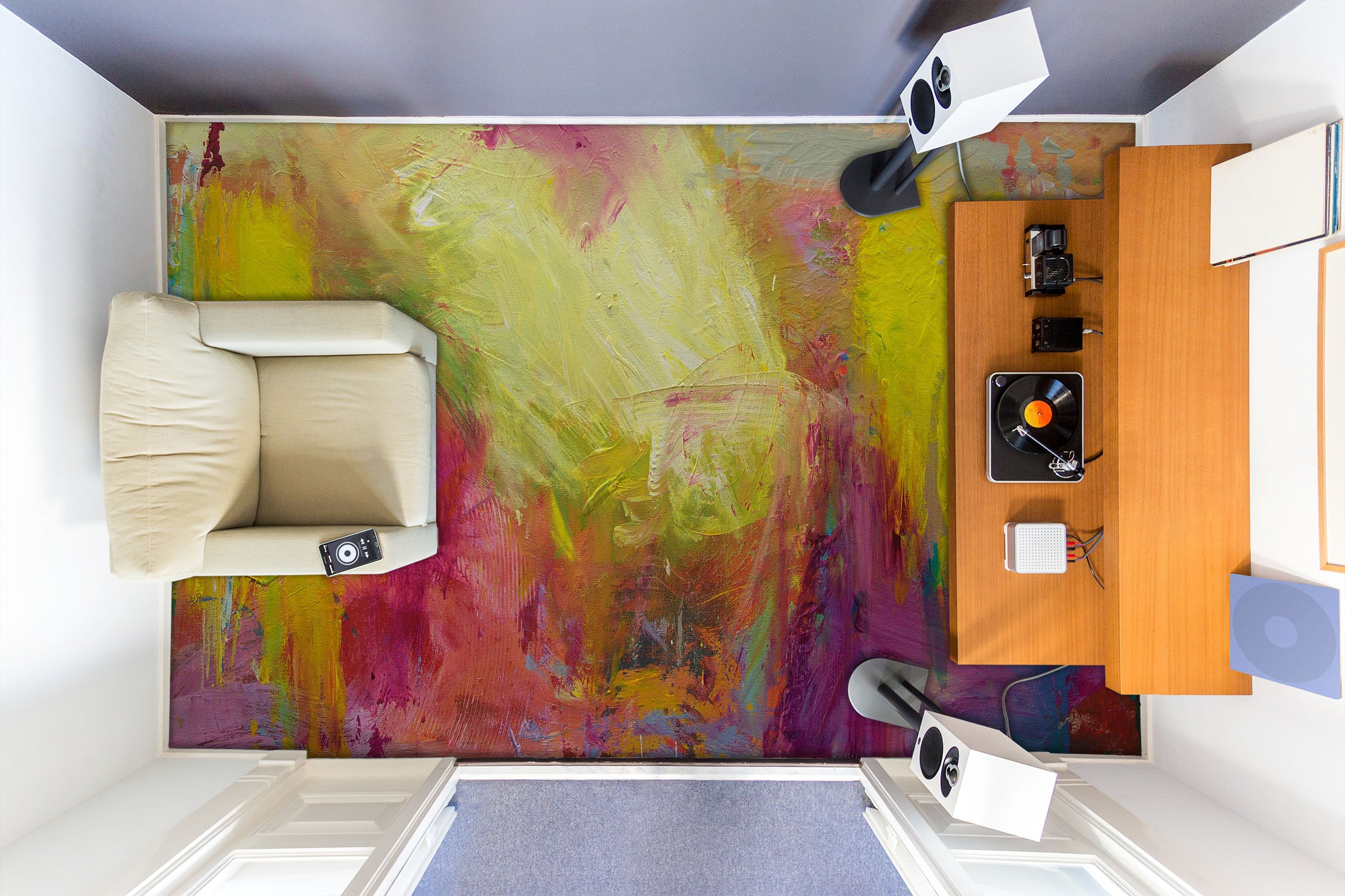 3D Paint Texture 9933 Allan P. Friedlander Floor Mural Wallpaper Murals Self-Adhesive Removable Print Epoxy