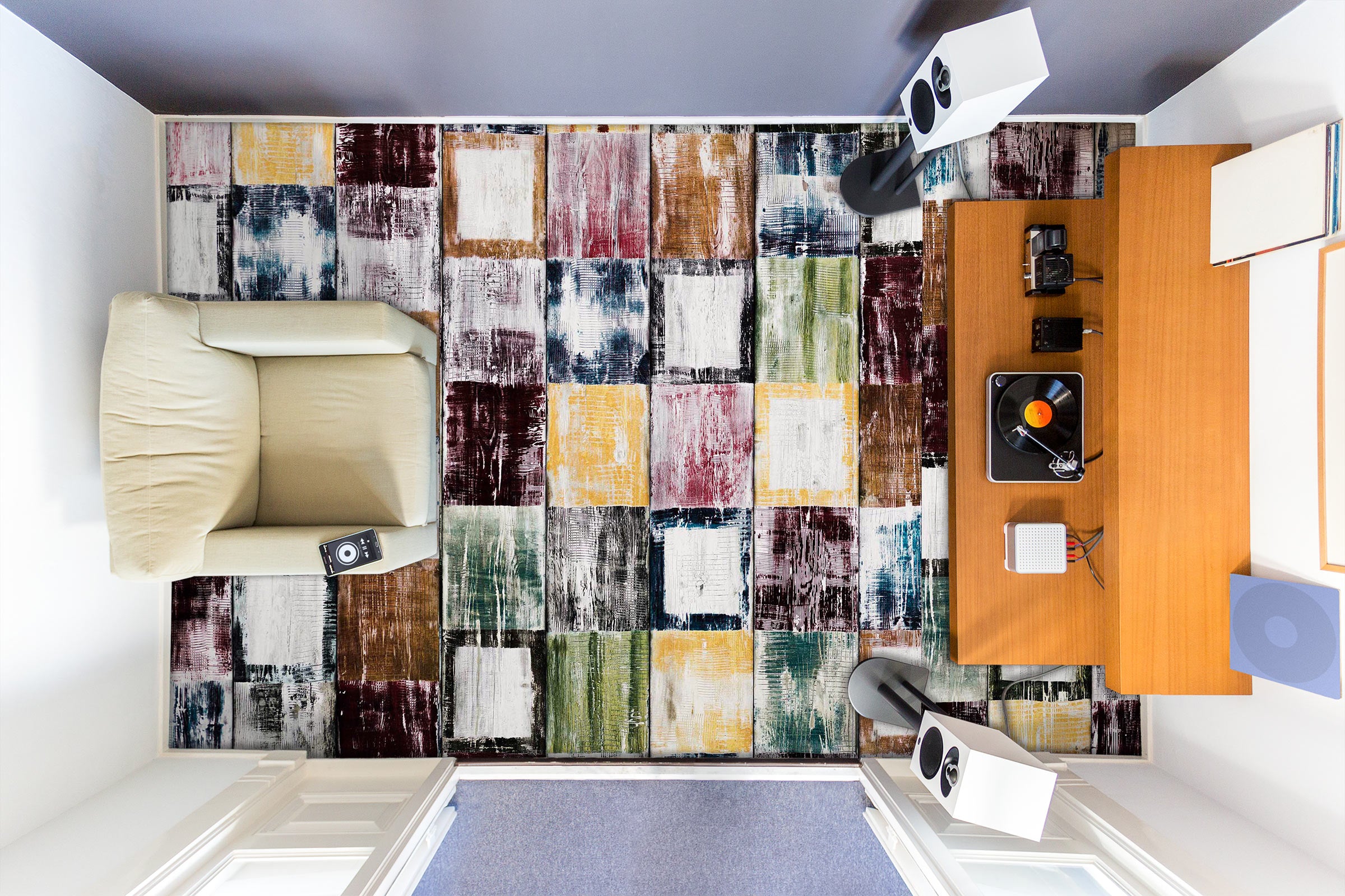 3D Artistic Colored Squares 1188 Floor Mural Wallpaper Murals Self-Adhesive Removable Print Epoxy