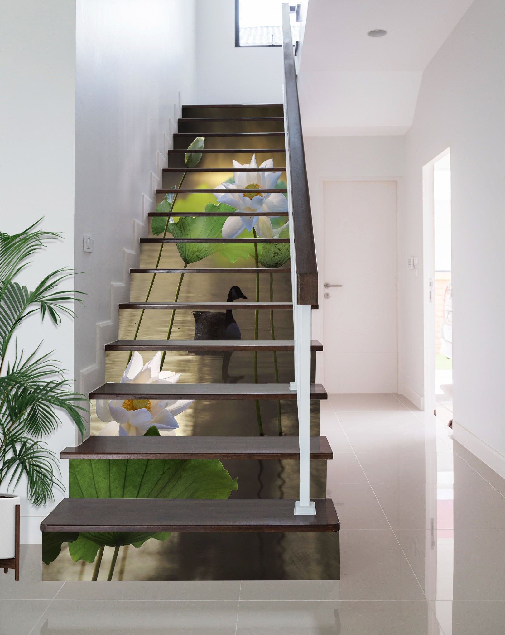 3D Duck In The Shade 535 Stair Risers