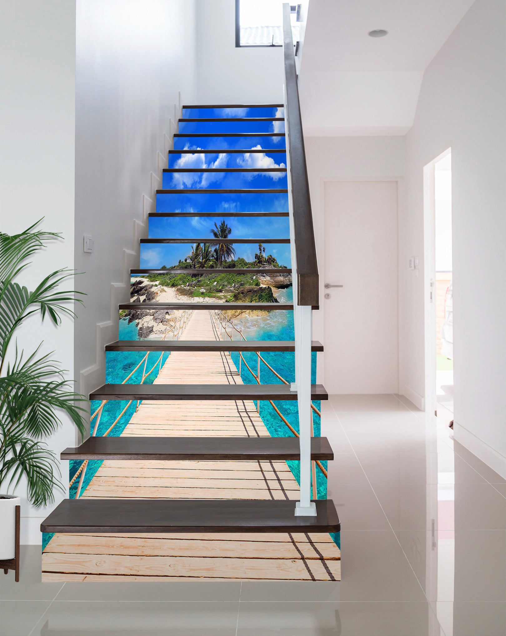 3D Leading To The Island 025 Stair Risers