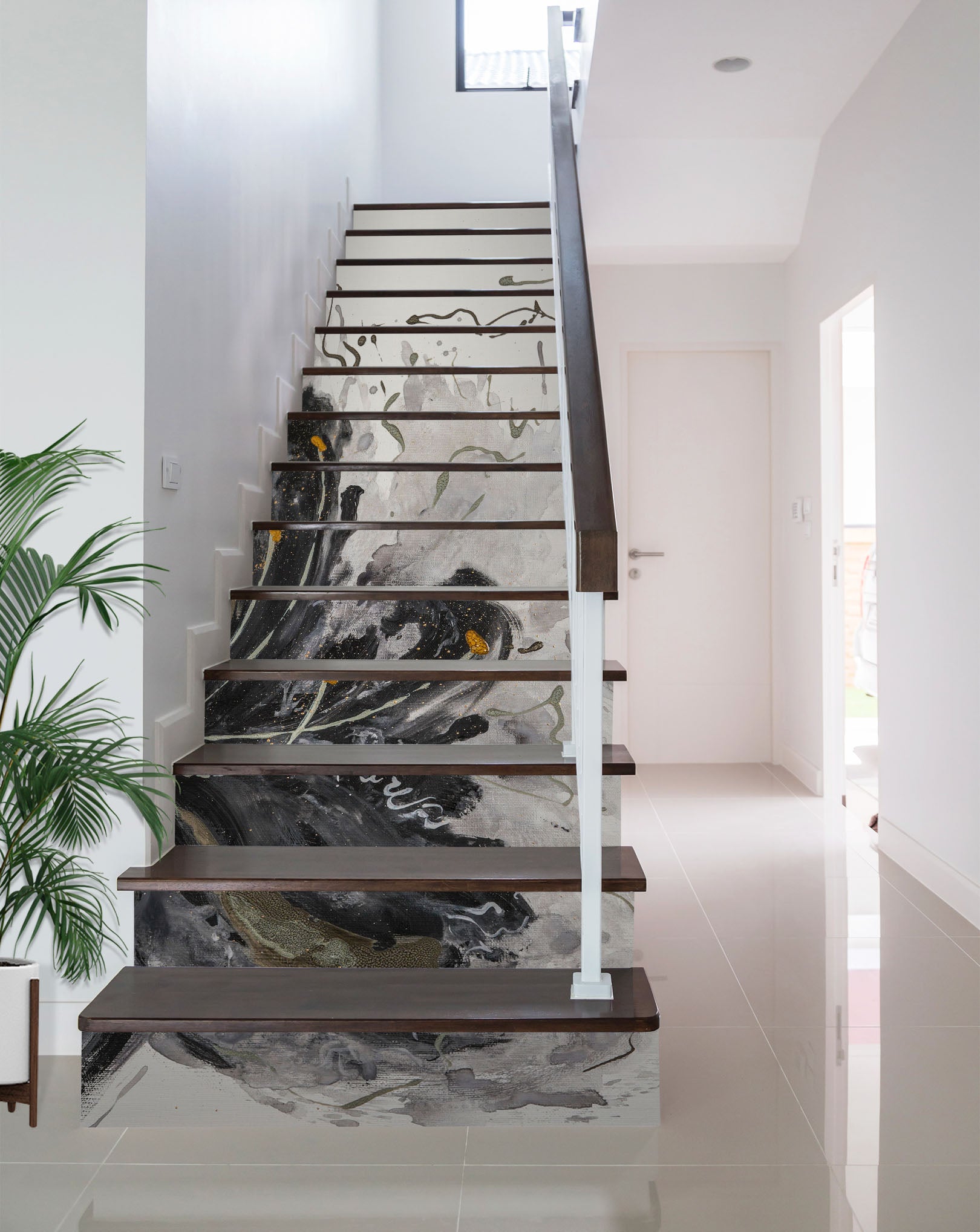 3D Chinese Ink Painting 2003 Skromova Marina Stair Risers