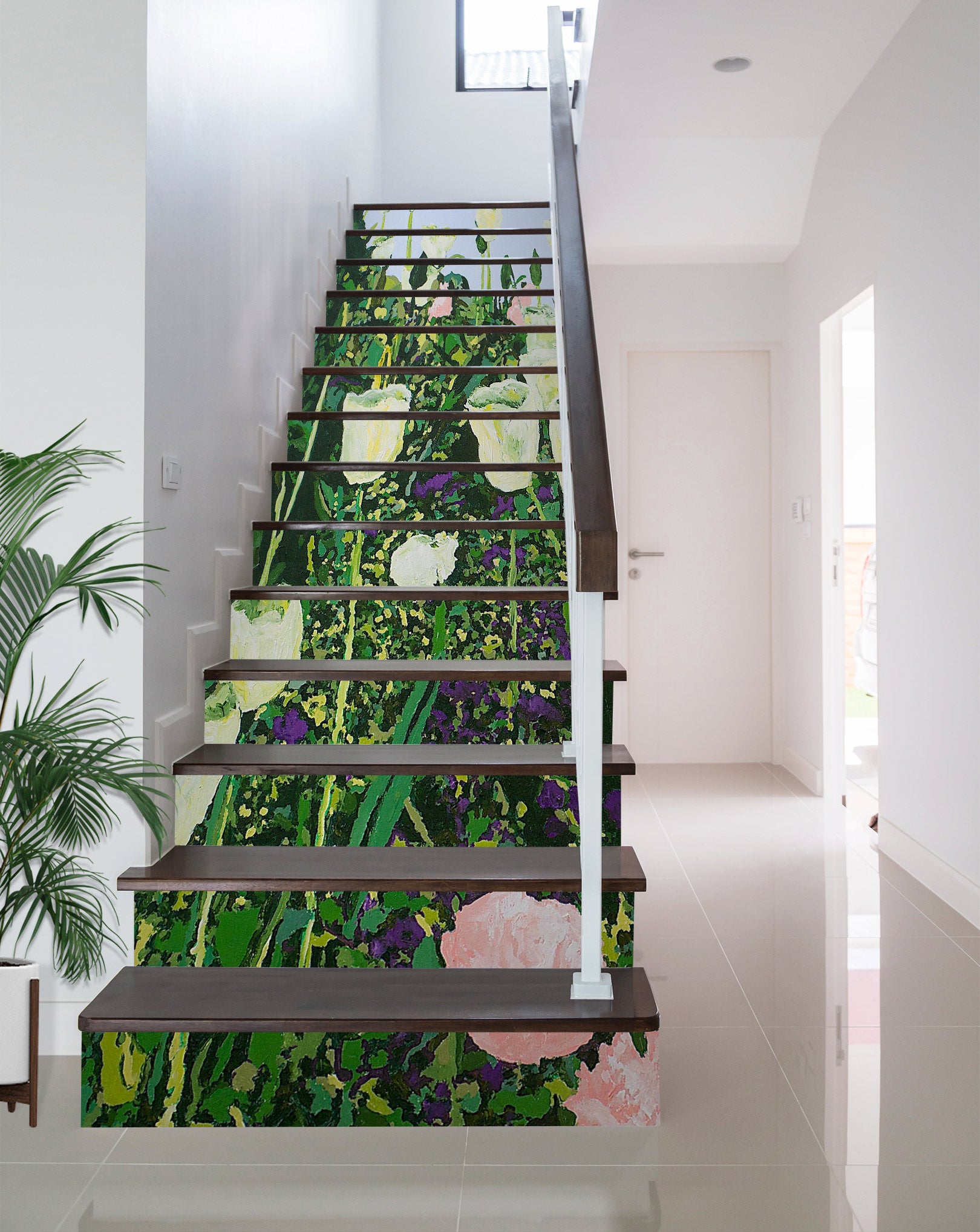 3D Tulip Flower Bush 89208 Allan P. Friedlander Stair Risers