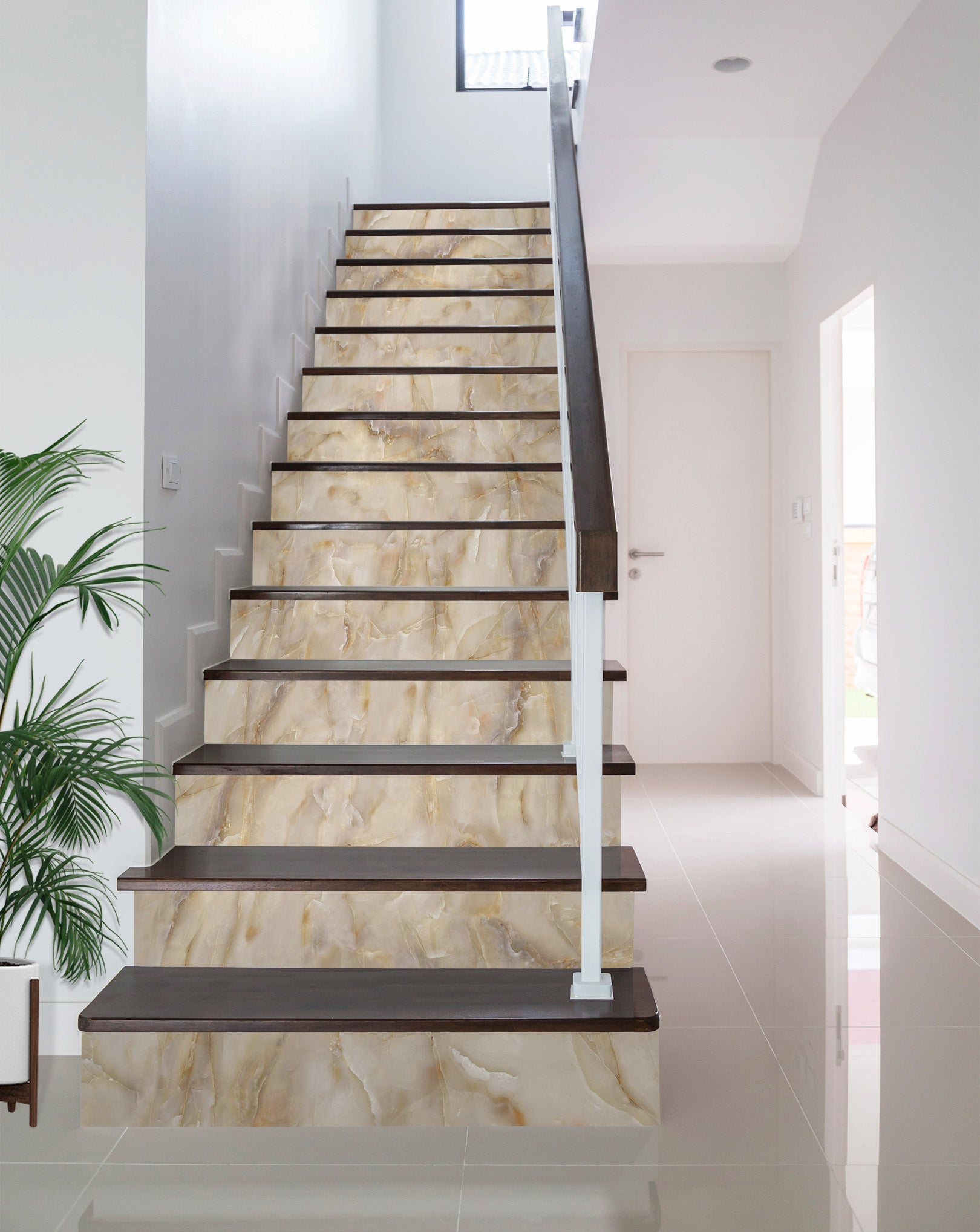 3D Wood Texture 565 Stair Risers