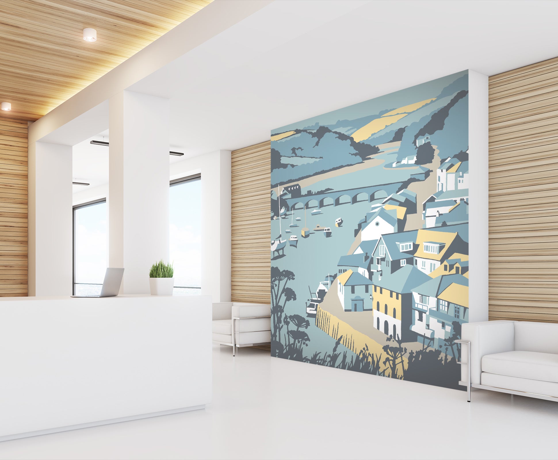 3D Looe 1021 Steve Read Wall Mural Wall Murals