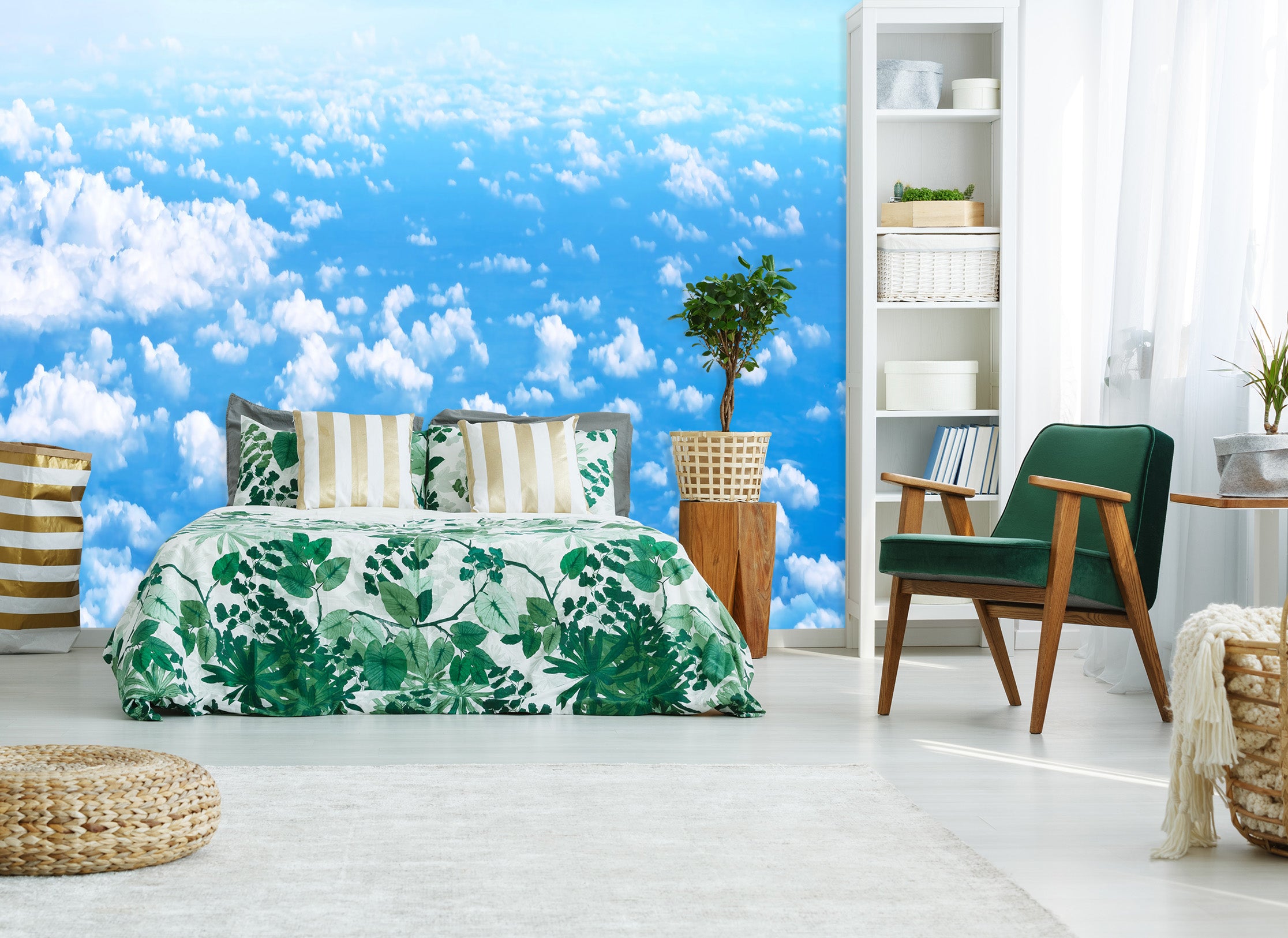 3D Blue Sky 1643 Wall Murals