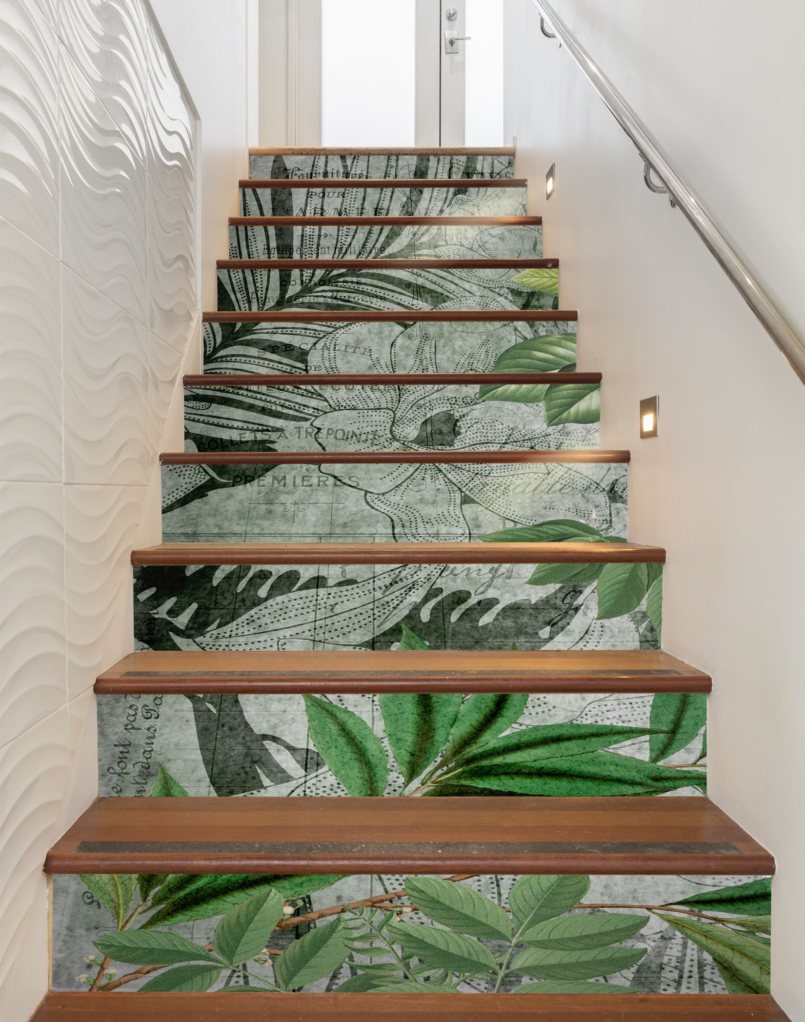 3D Green Grove 11018 Andrea Haase Stair Risers