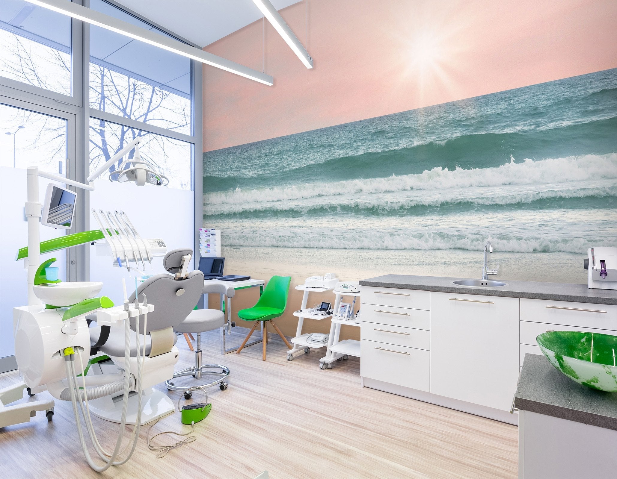 3D ocean view 12 Wall Murals Wallpaper AJ Wallpaper