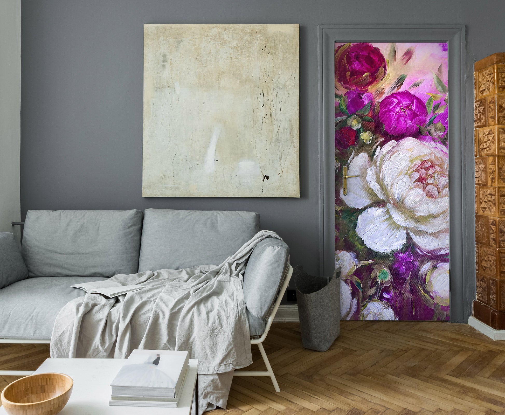 3D Art Flower 3100 Skromova Marina Door Mural
