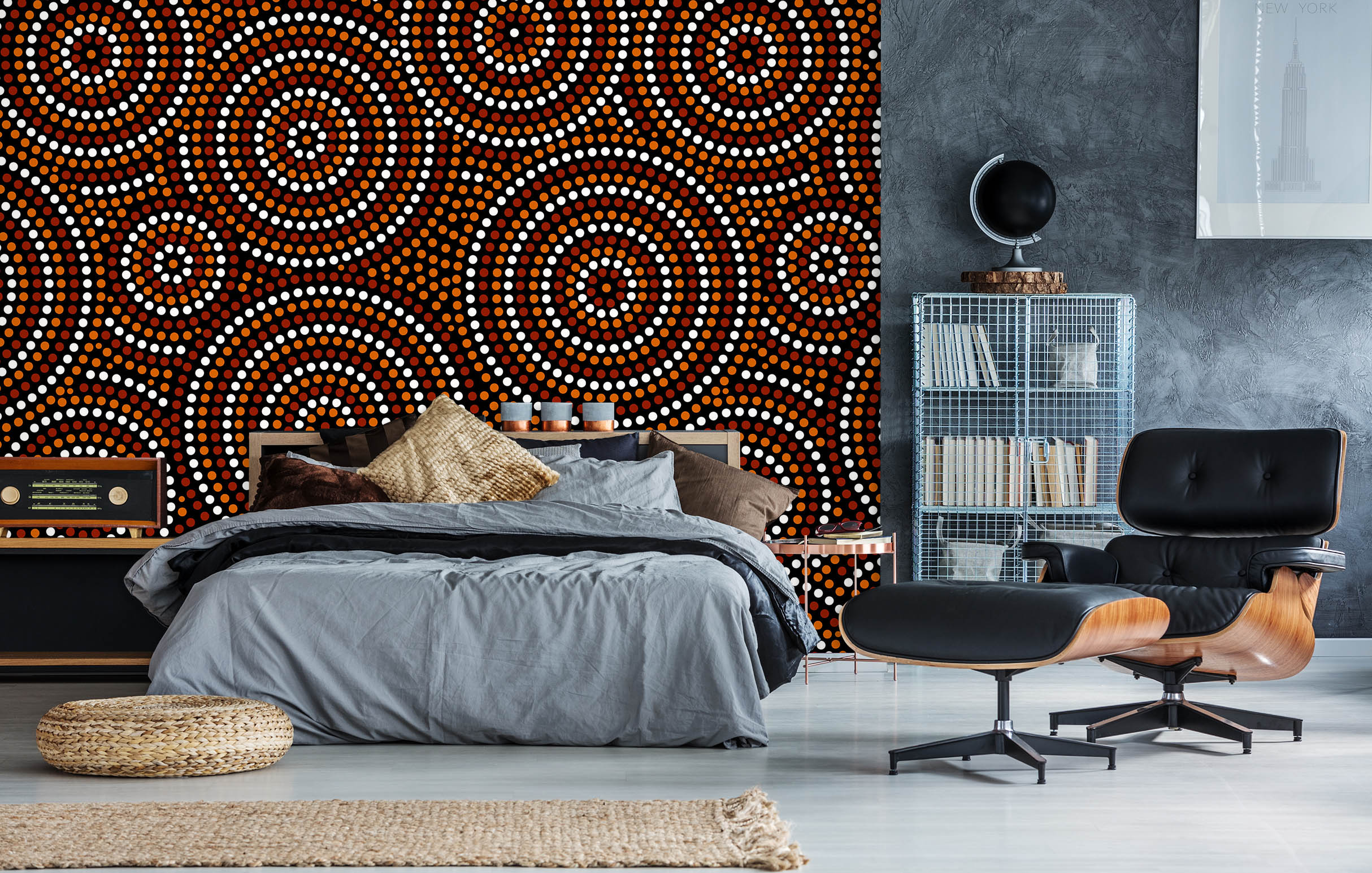 3D Circle Pattern 57225 Wall Murals