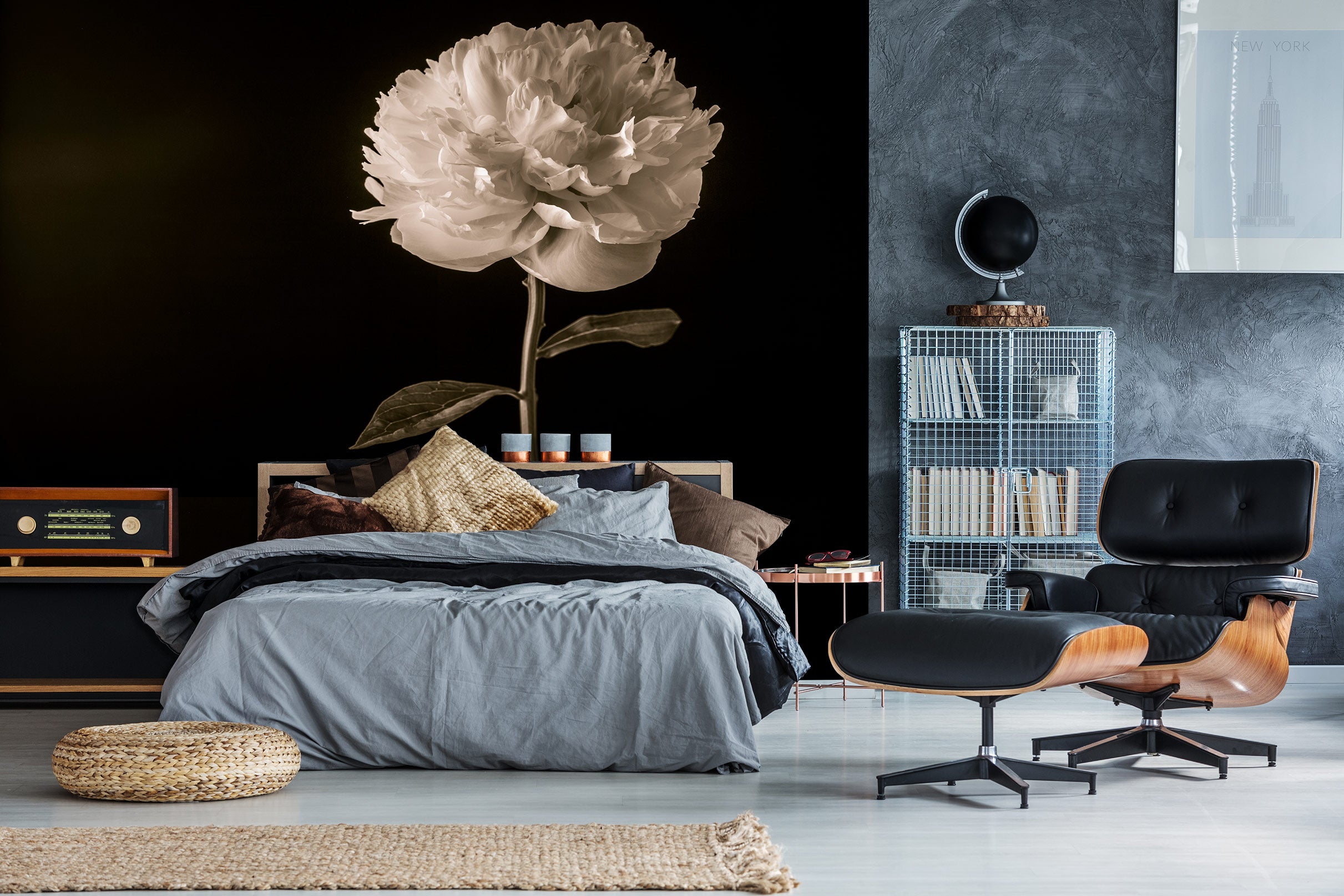 3D Elegant Flower 6221 Assaf Frank Wall Mural Wall Murals