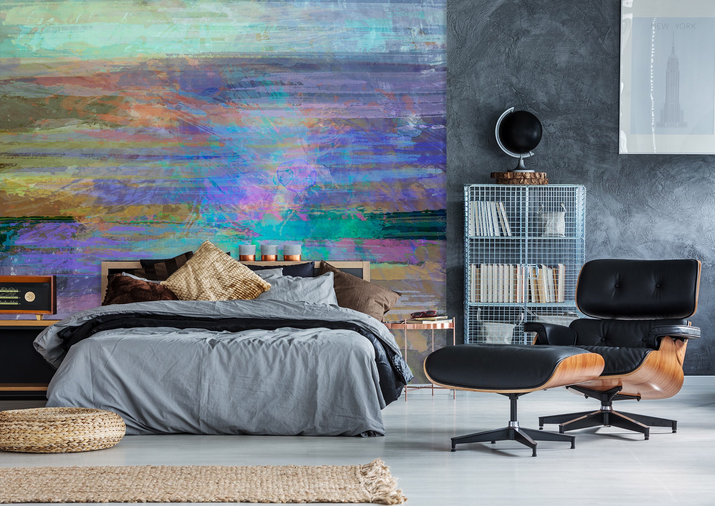 3D Color Sea 1529 Michael Tienhaara Wall Mural Wall Murals