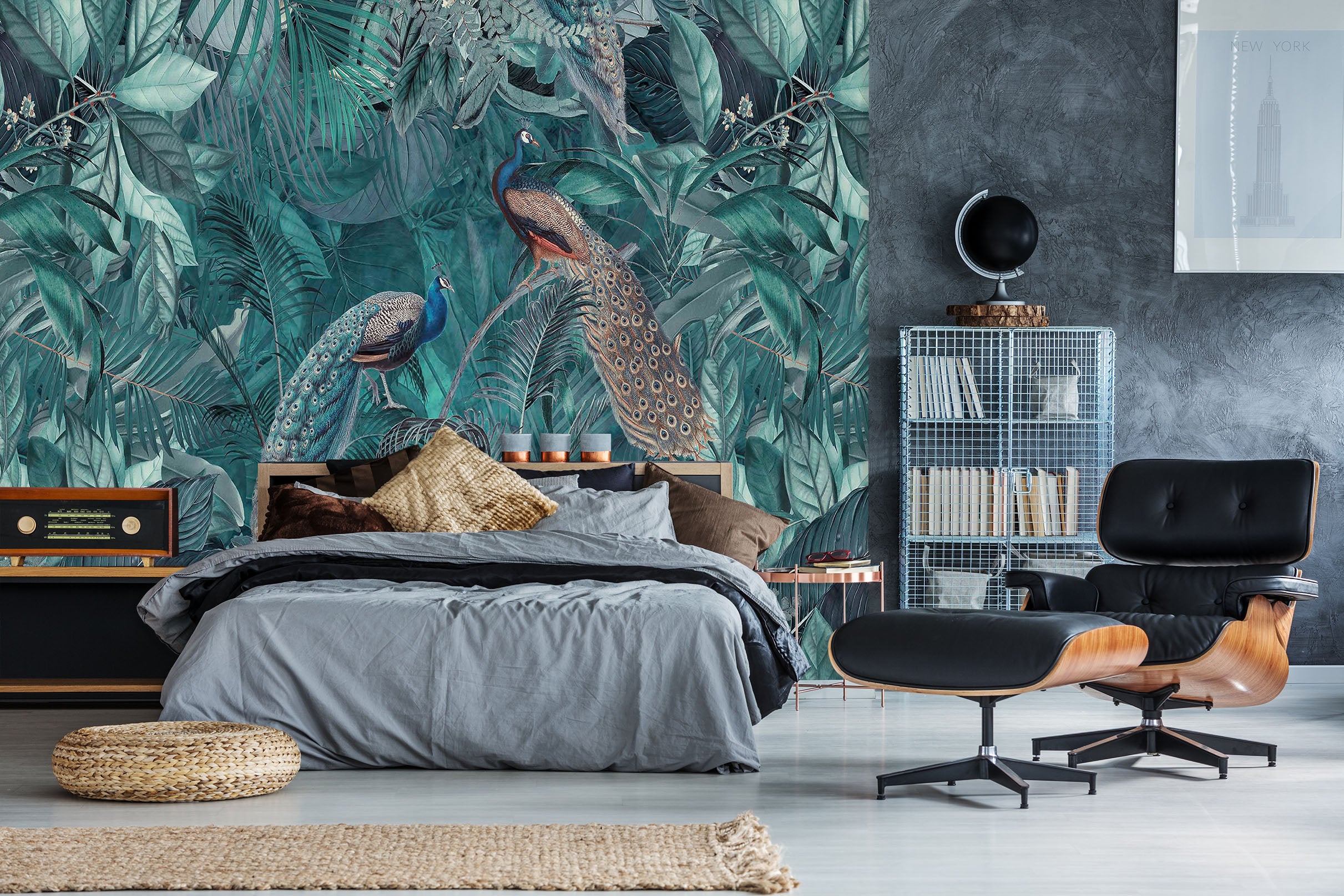 3D Quiet Leaves 1009 Andrea haase Wall Mural Wall Murals