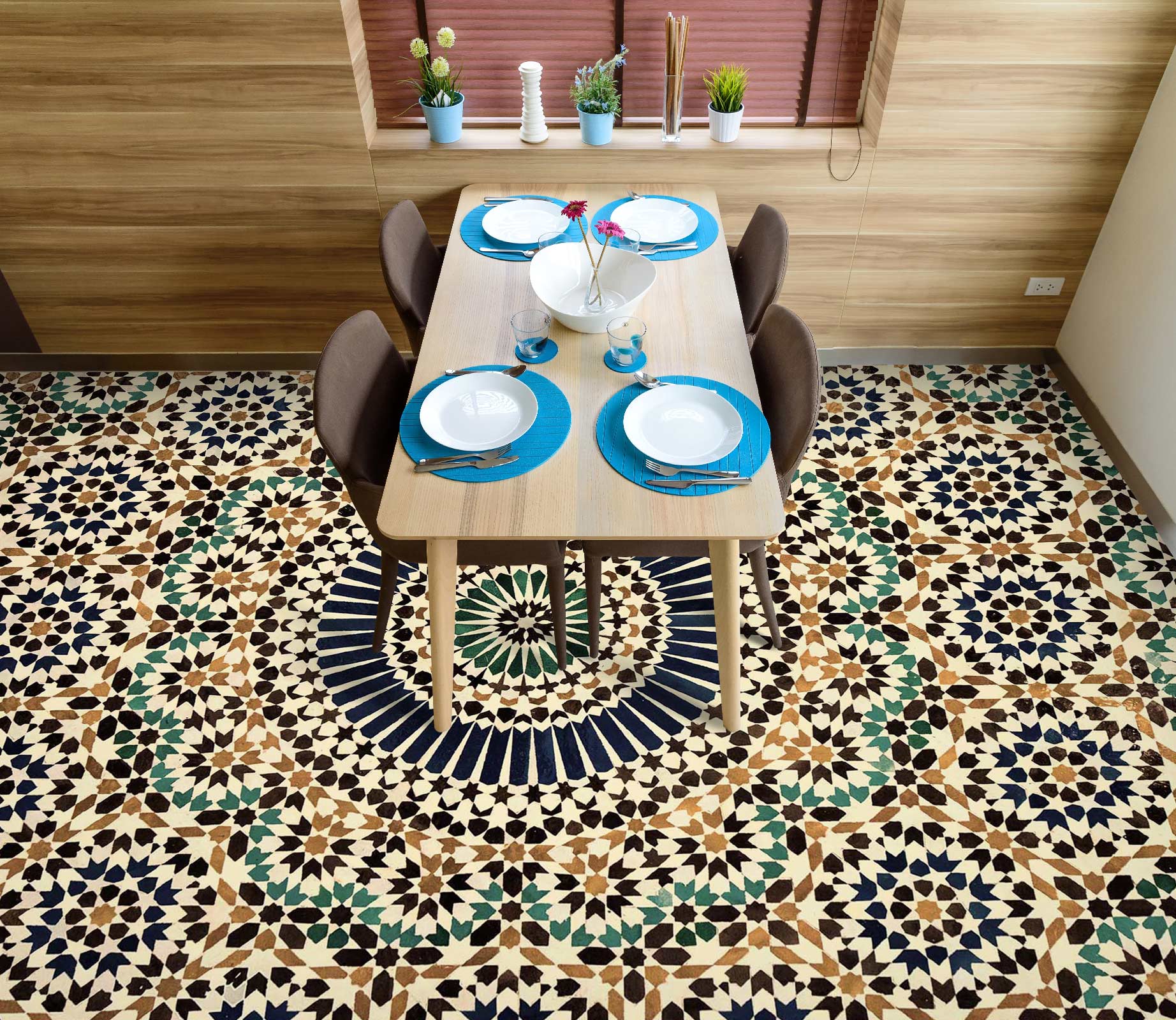 3D Complex And Gorgeous 1309 Floor Mural Wallpaper Murals Self-Adhesive Removable Print Epoxy