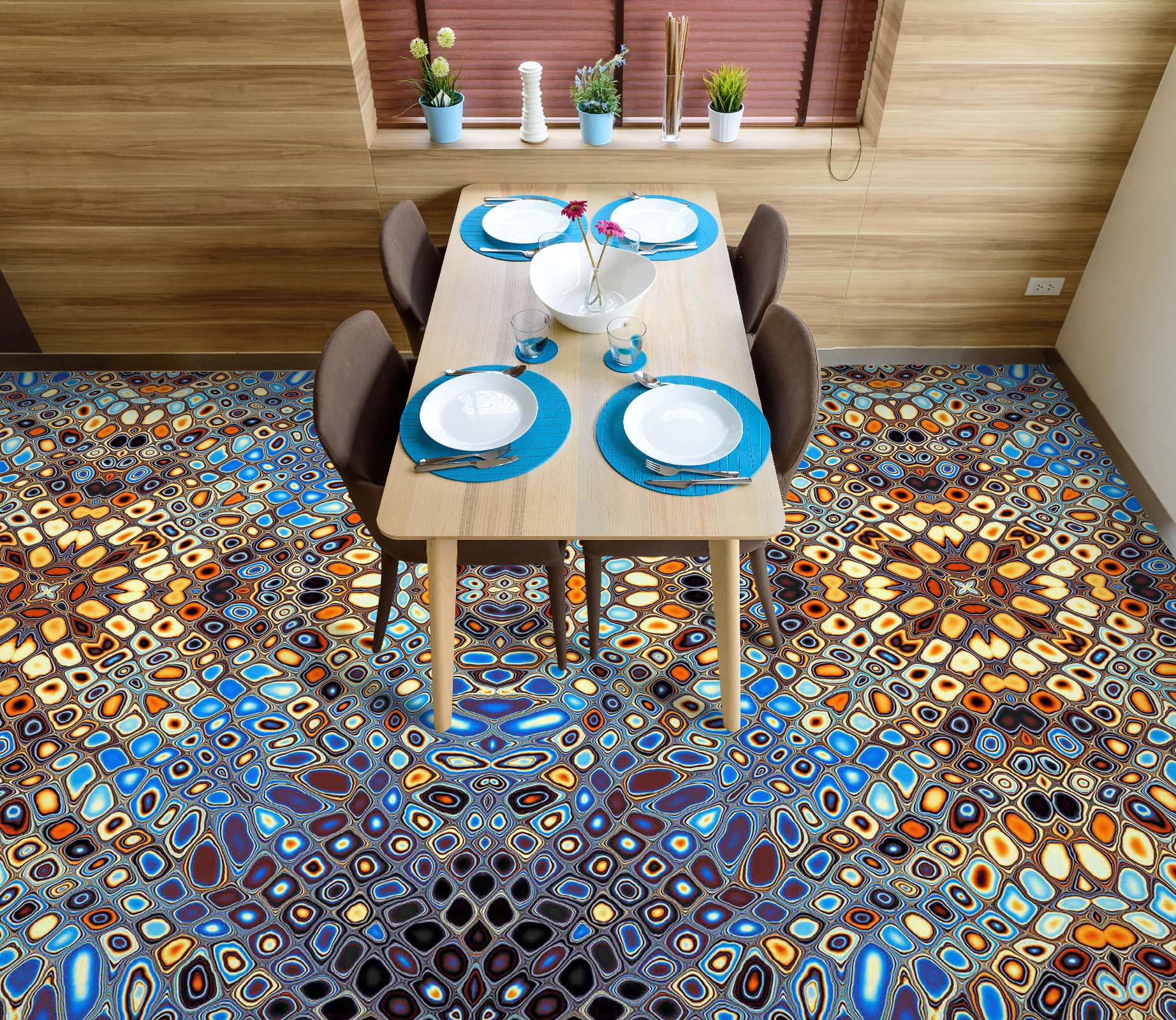 3D Shiny Colors 656 Floor Mural Wallpaper Murals Rug & Mat Print Epoxy waterproof bath floor