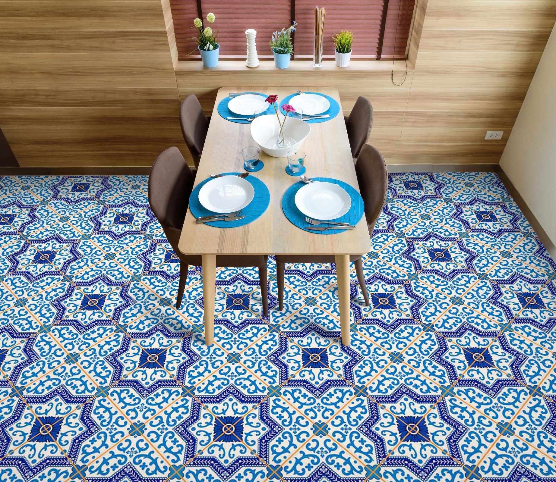 3D Fine Pattern Art 547 Floor Mural Wallpaper Murals Rug & Mat Print Epoxy waterproof bath floor