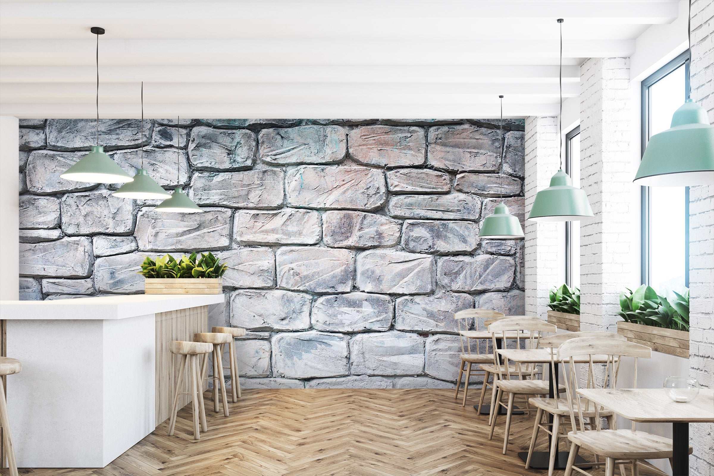 3D Irregular Rectangle 1432 Wall Murals