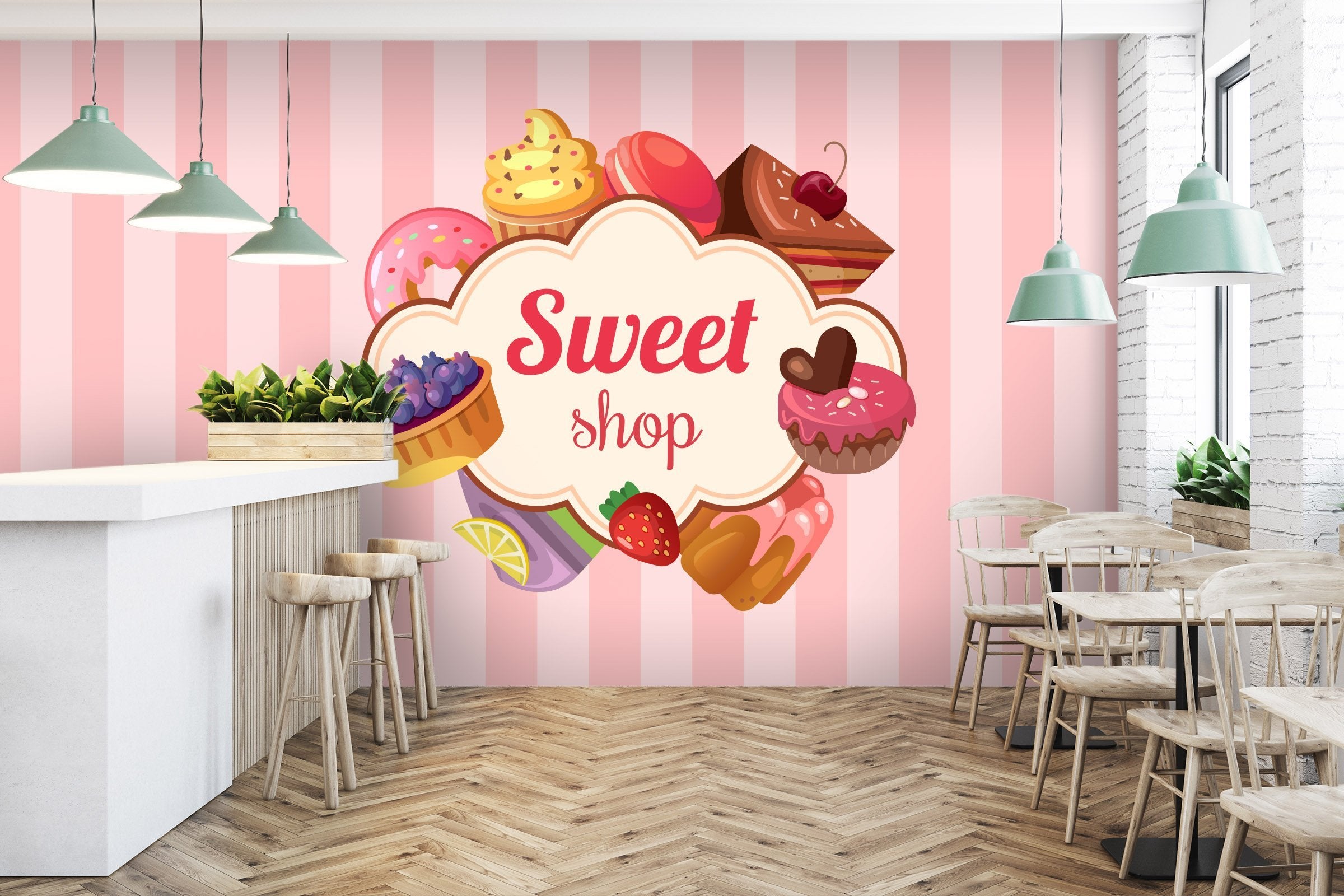 3D Blueberry Cake Ice Cream 24 Wallpaper AJ Wallpaper 2