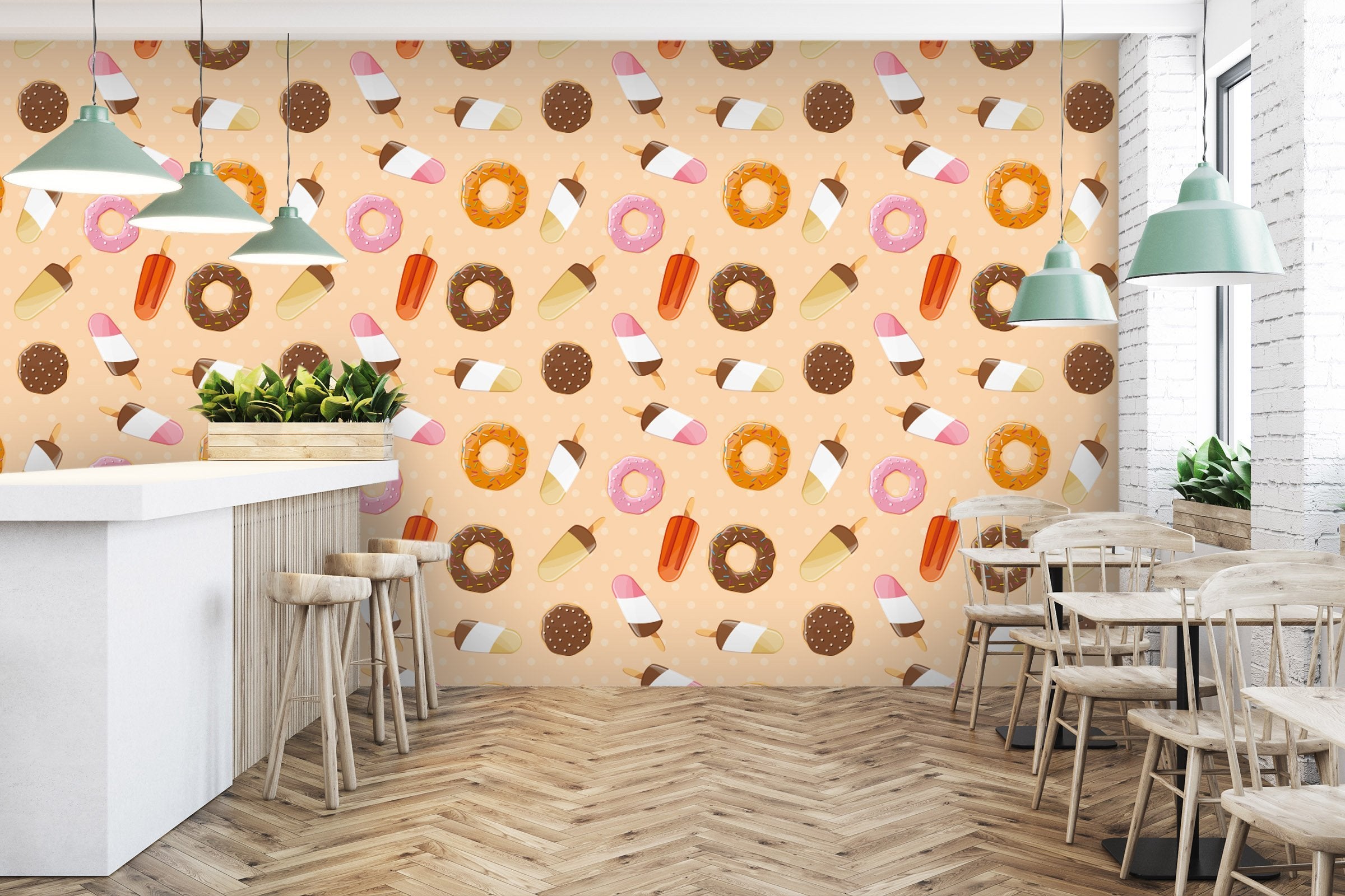 3D Donut Ice Cream 2989 Wallpaper AJ Wallpaper 2