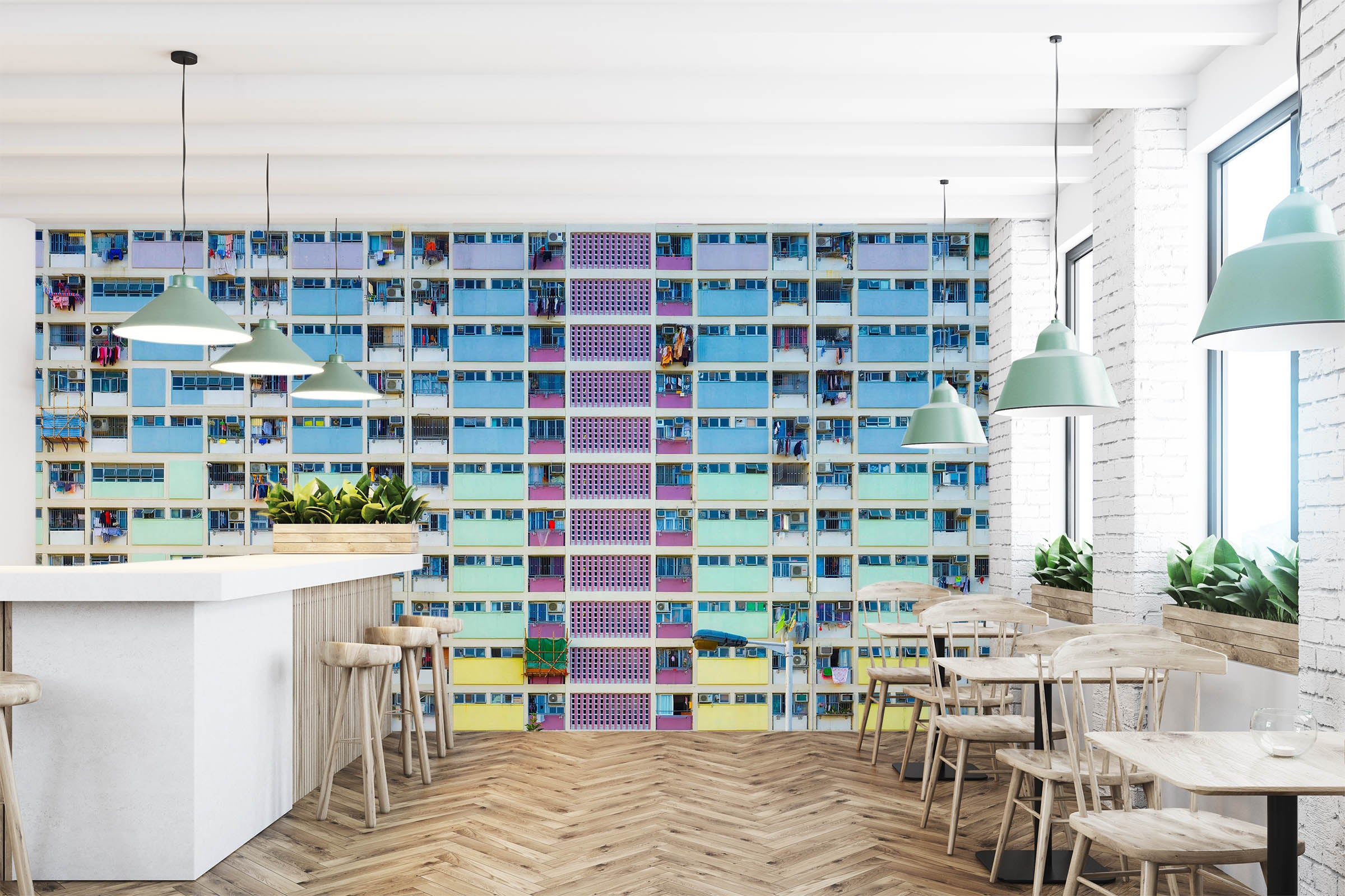 3D Multicolored Glass 1402 Marco Carmassi Wall Mural Wall Murals