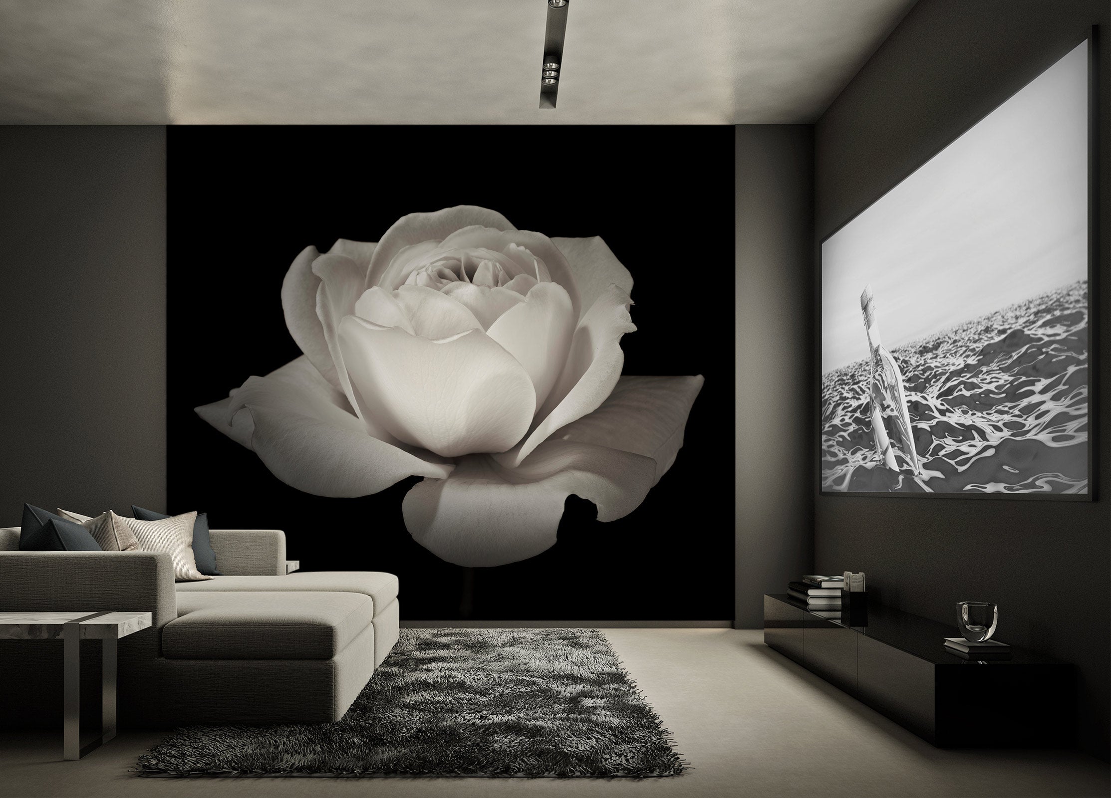 3D Elegant Rose 6208 Assaf Frank Wall Mural Wall Murals