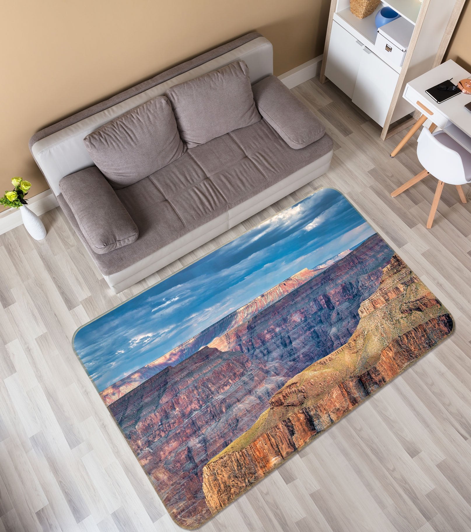 3D Big Mountain 1173 Marco Carmassi Rug Non Slip Rug Mat Mat AJ Creativity Home