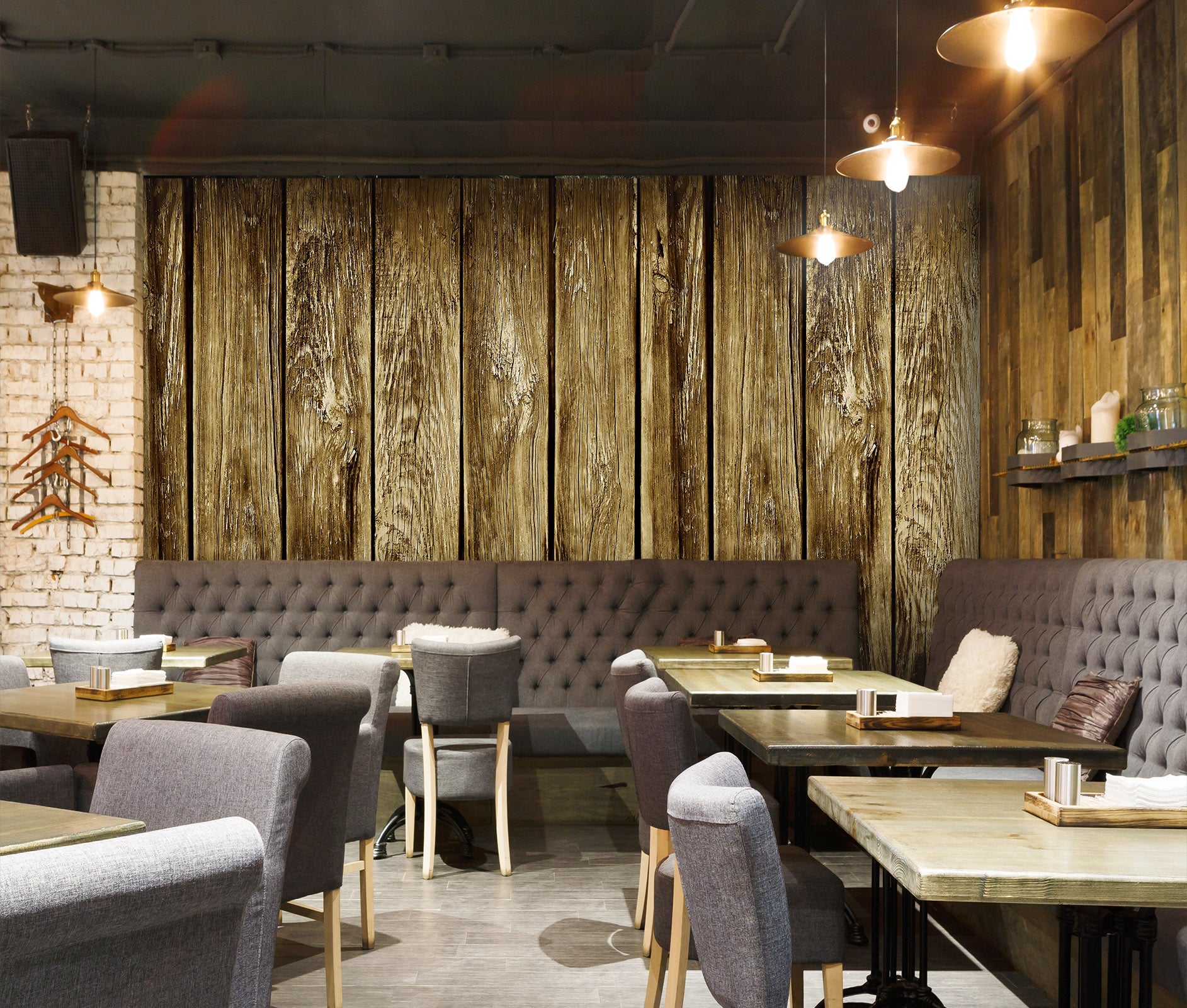 3D Pieces Of Wood 1473 Wall Murals