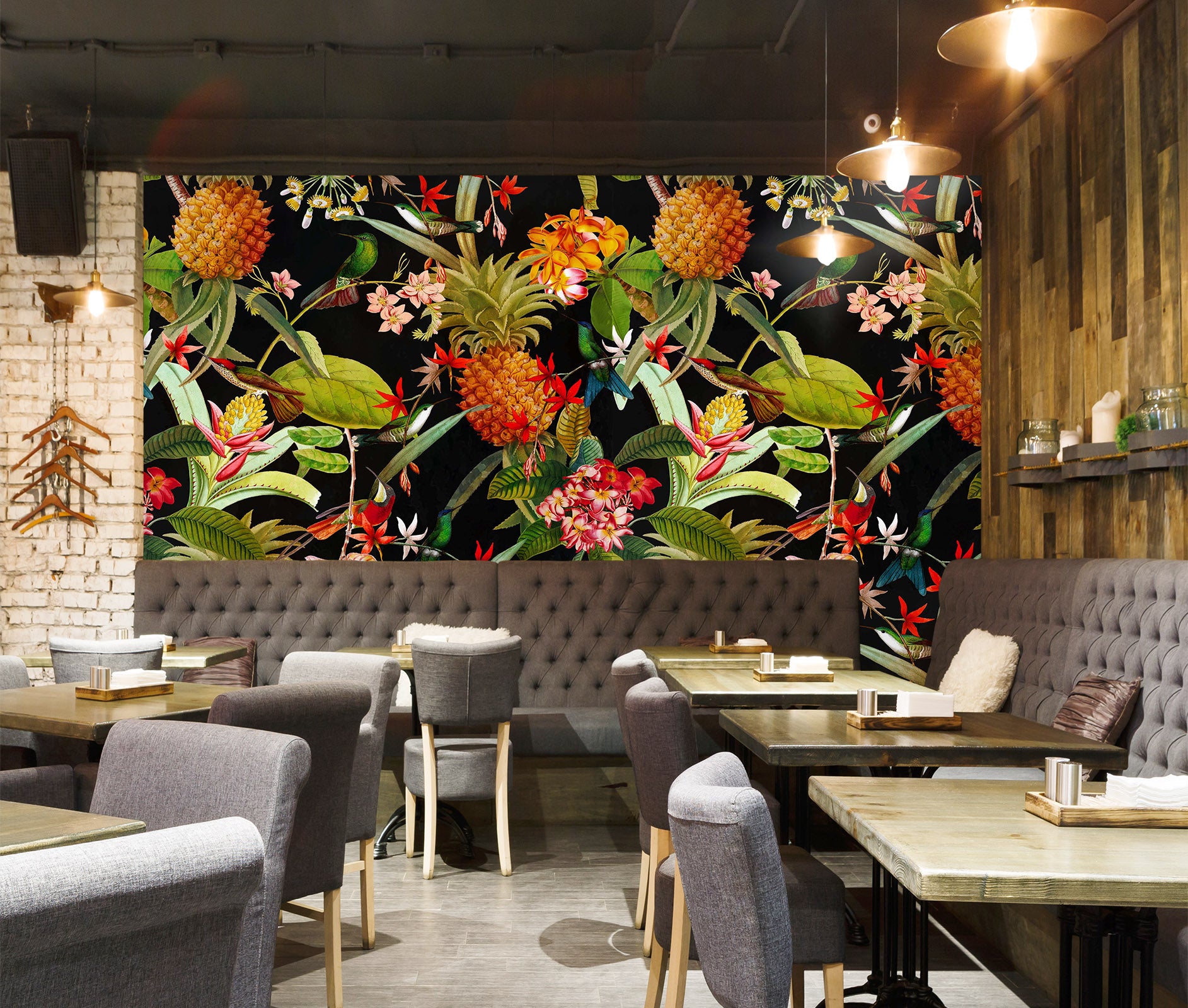 3D Flower Forest 153 Uta Naumann Wall Mural Wall Murals