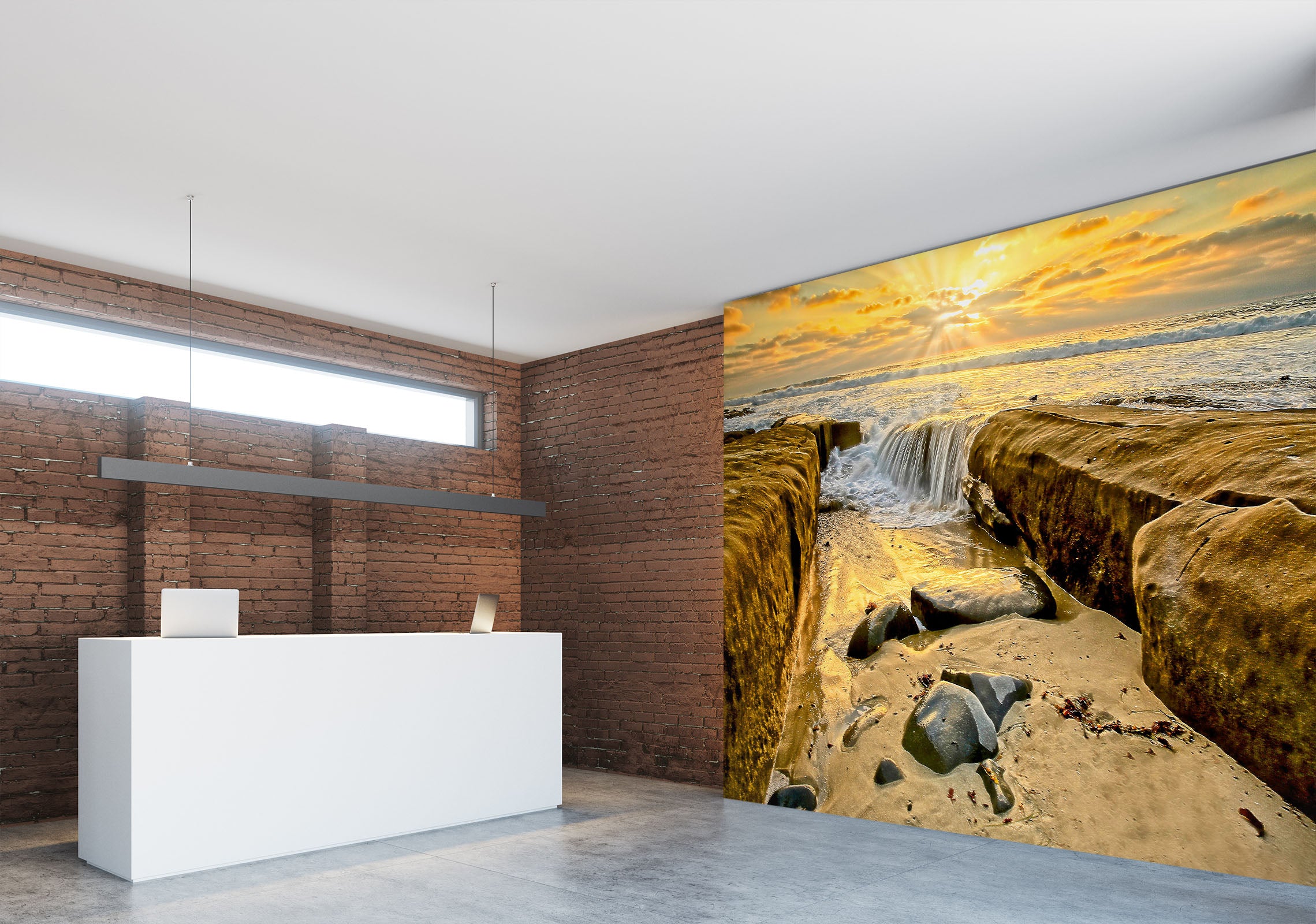 3D Stone Water 62080 Kathy Barefield Wall Mural Wall Murals