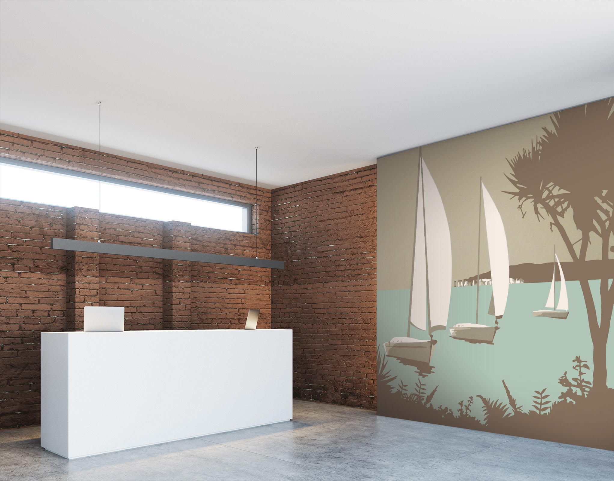 3D Poole The Purbecks 1041 Steve Read Wall Mural Wall Murals