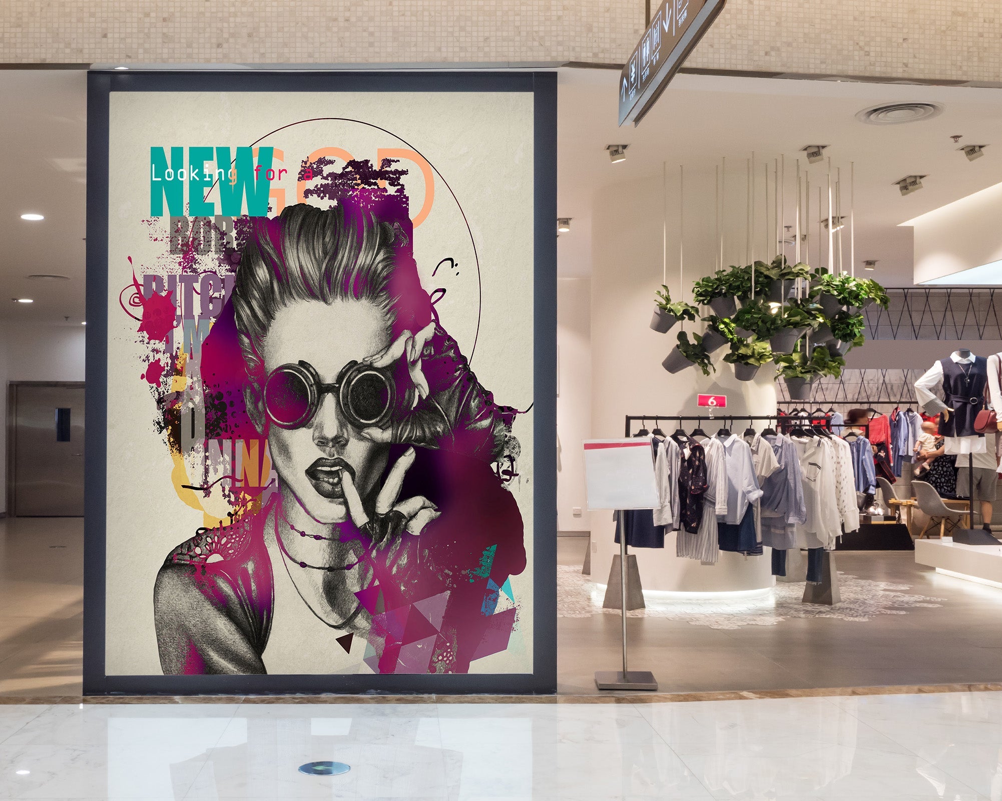 3D Sunglasses Woman 152 Wall Murals Wallpaper AJ Wallpaper