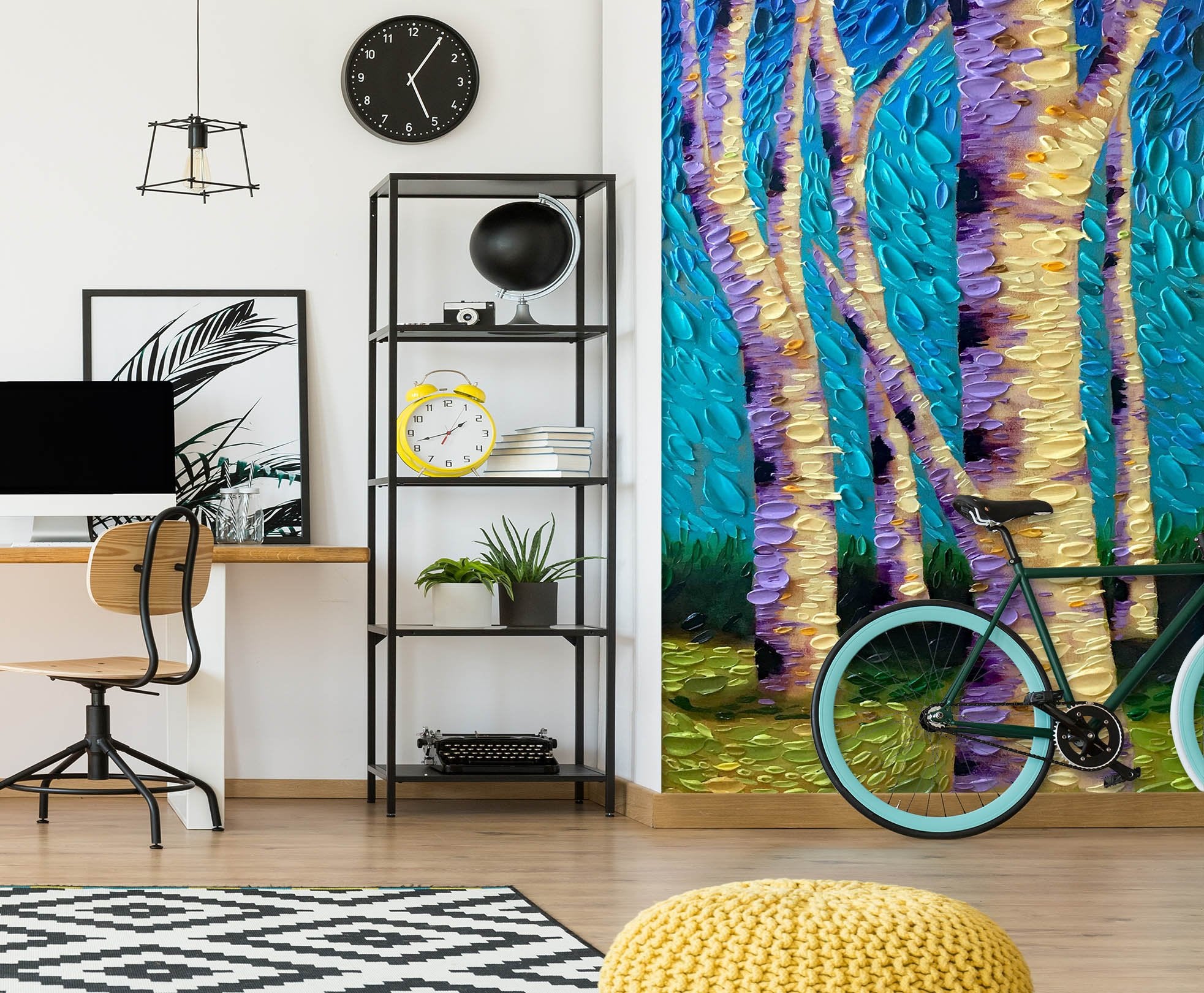 3D Abstract Tree 1399 Dena Tollefson Wall Mural Wall Murals Wallpaper AJ Wallpaper