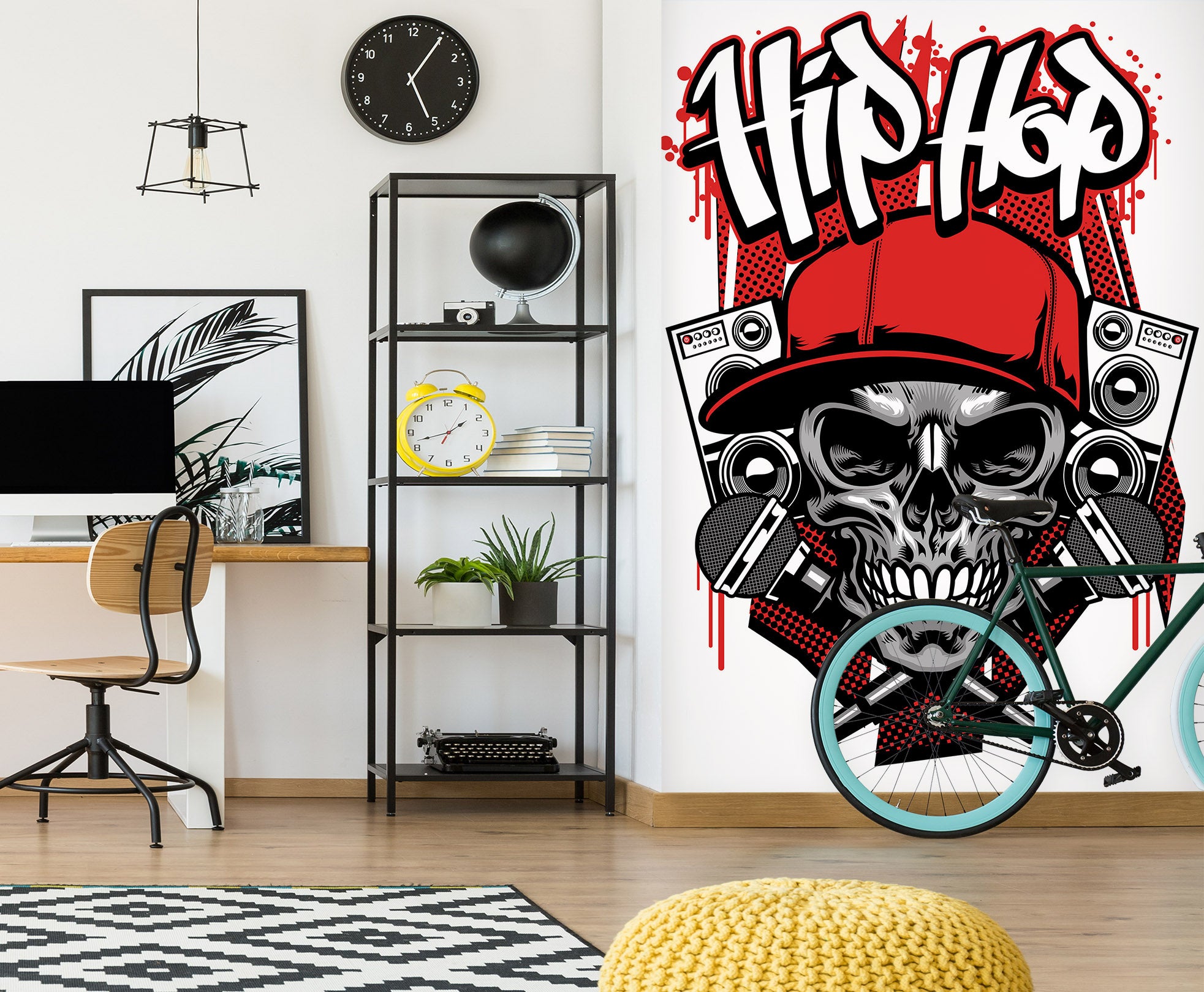 3D Cool Skeleton 57143 Wall Murals