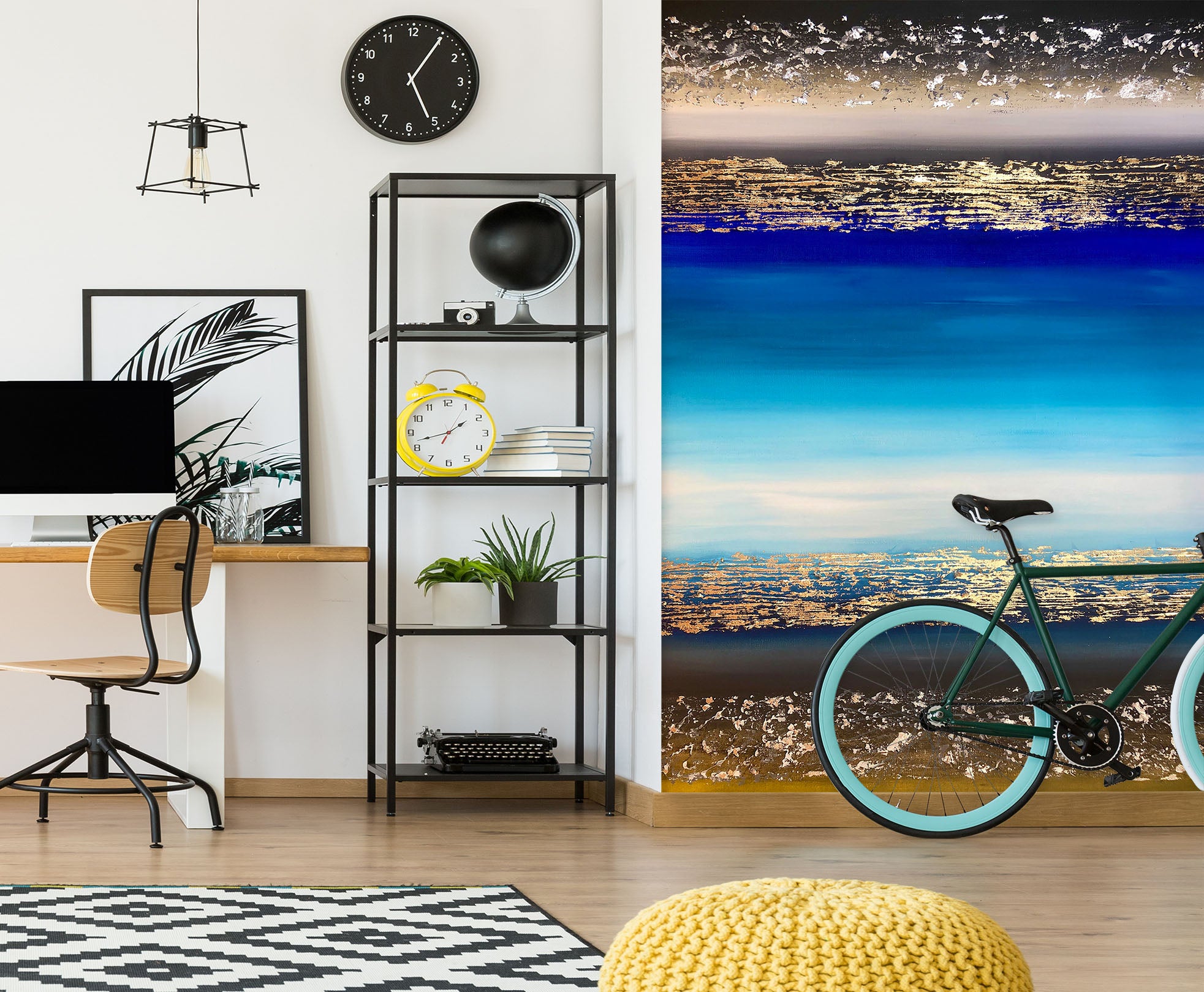 3D Sea Horizon 282 Skromova Marina Wall Mural Wall Murals