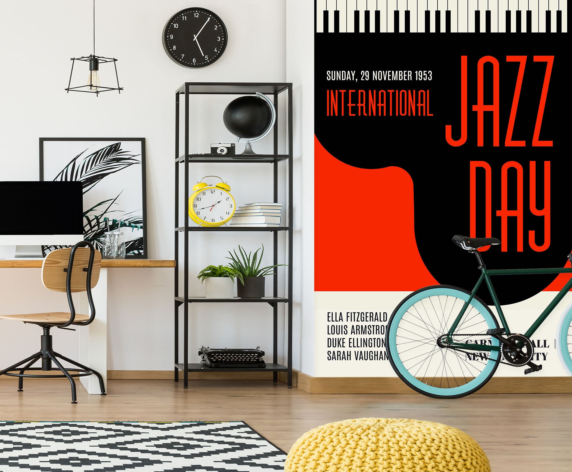 3D Piano Keys 1468 Boris Draschoff Wall Mural Wall Murals