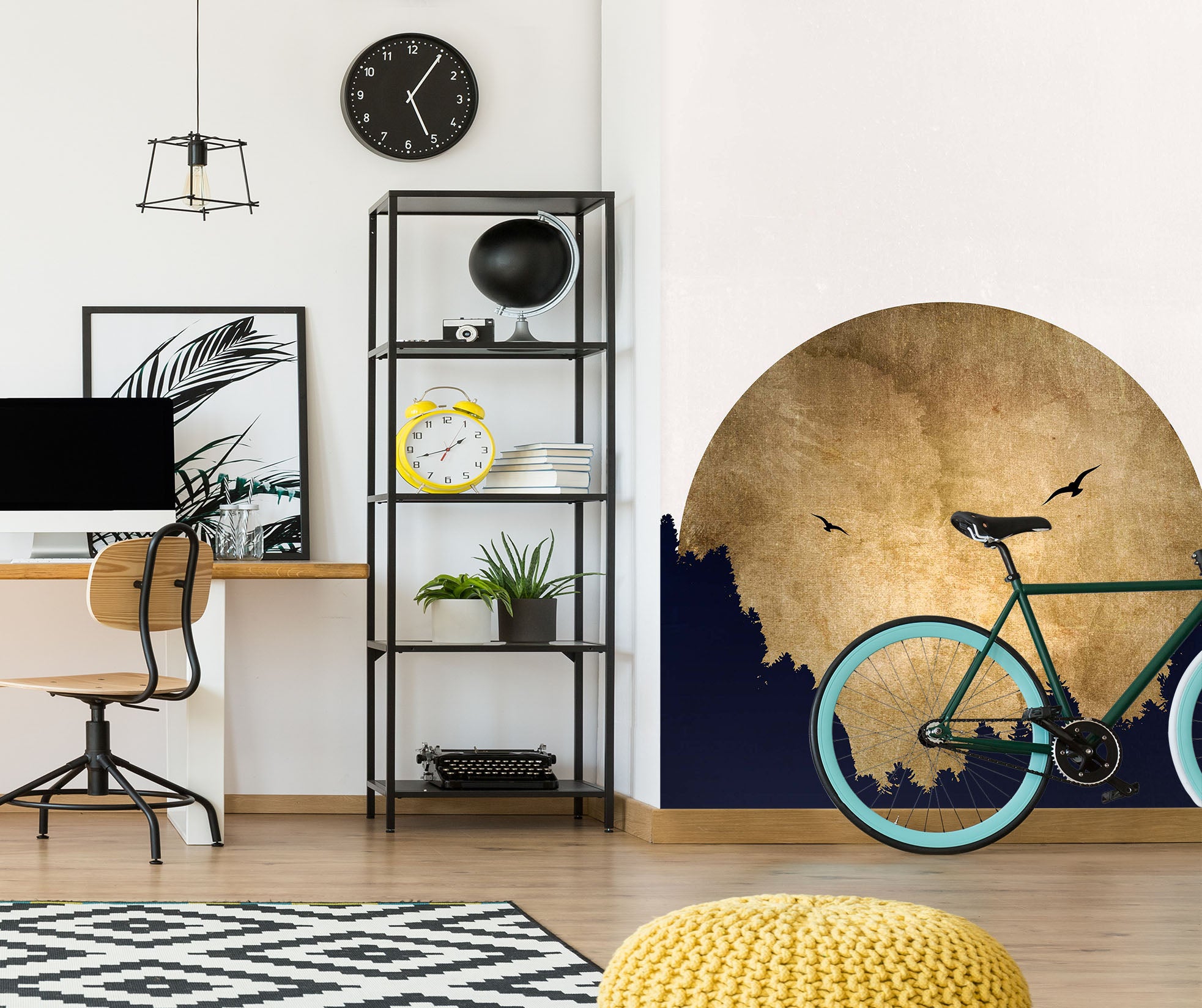 3D Moon At Night 1532 Boris Draschoff Wall Mural Wall Murals