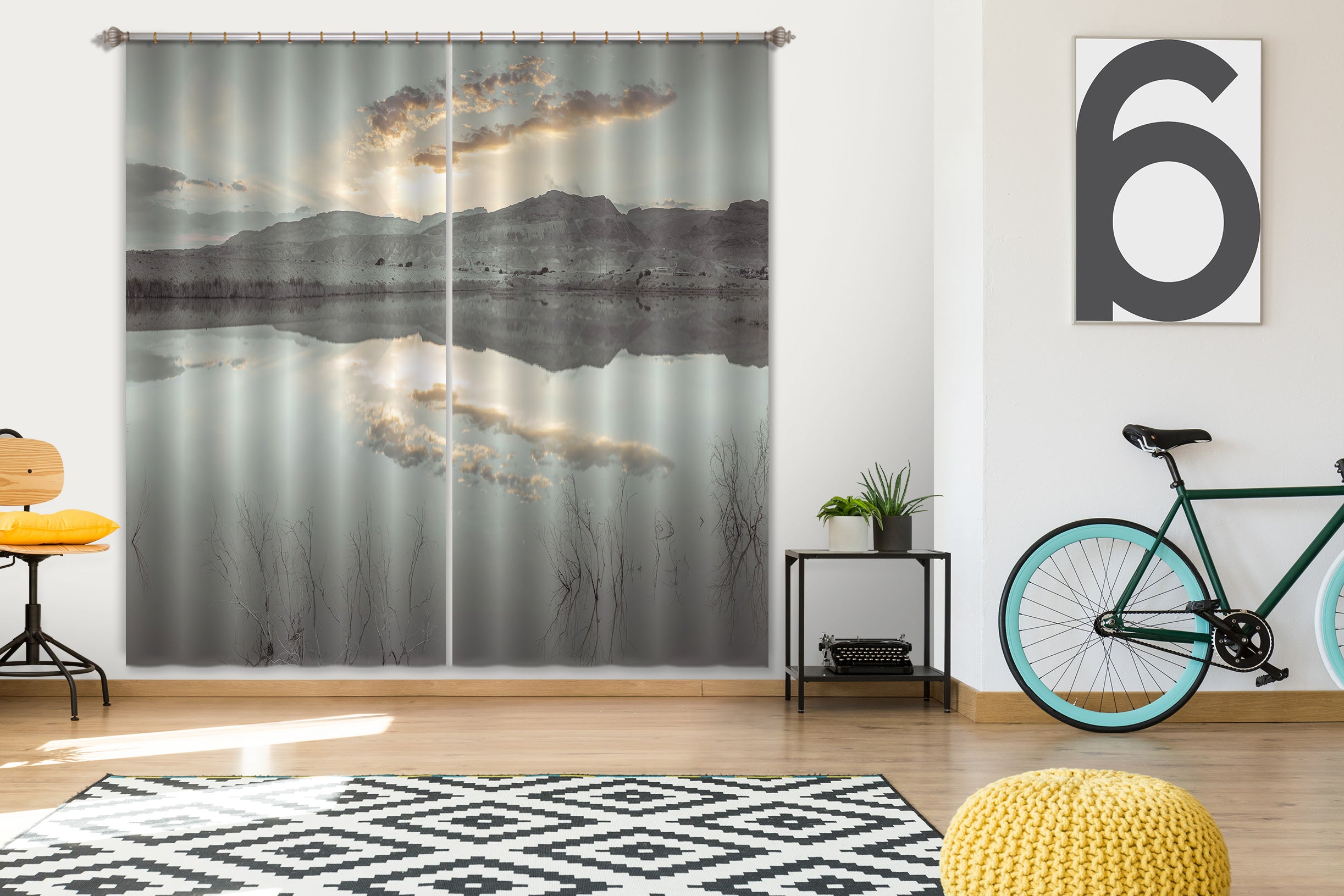 3D Cloud Sea 028 Assaf Frank Curtain Curtains Drapes