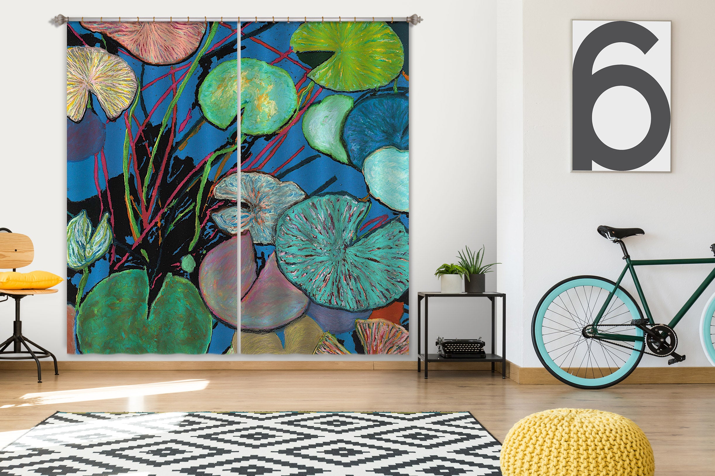 3D Red Castle 294 Allan P. Friedlander Curtain Curtains Drapes