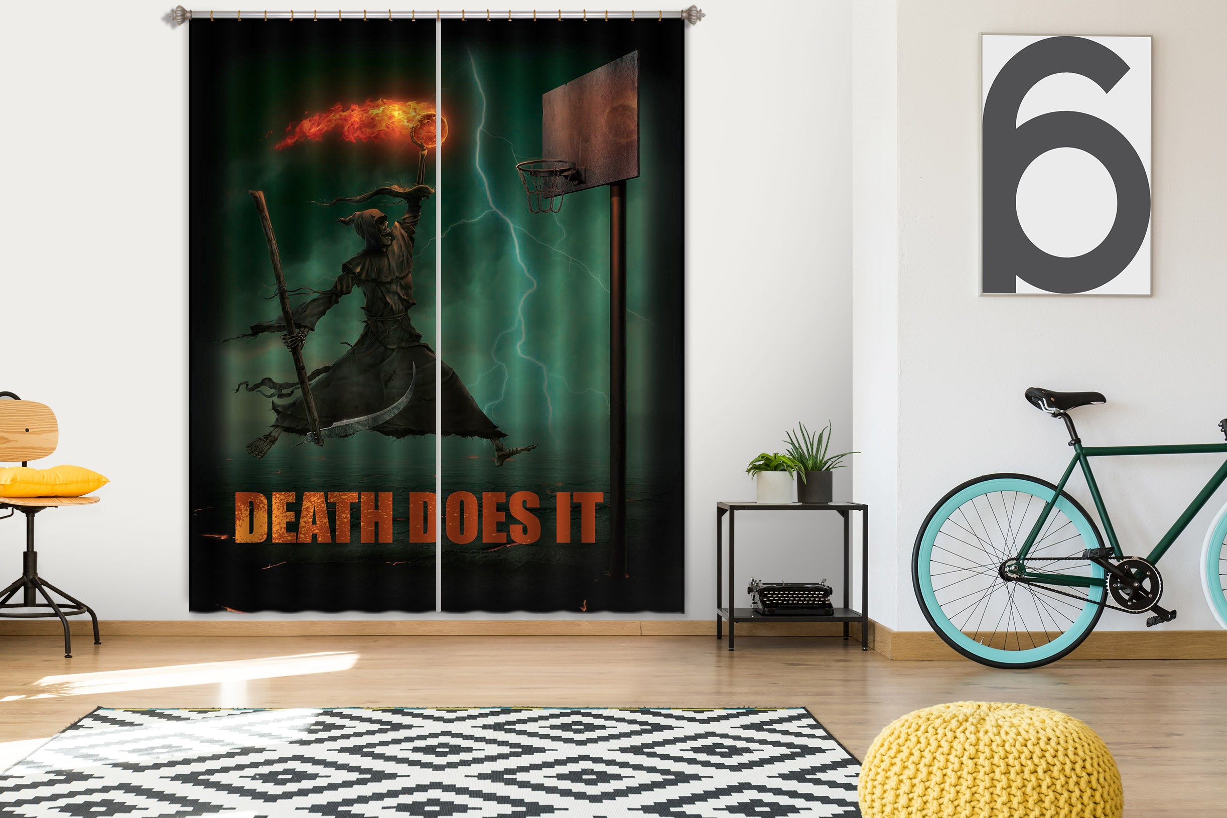 3D Death Does It 029 Vincent Hie Curtain Curtains Drapes