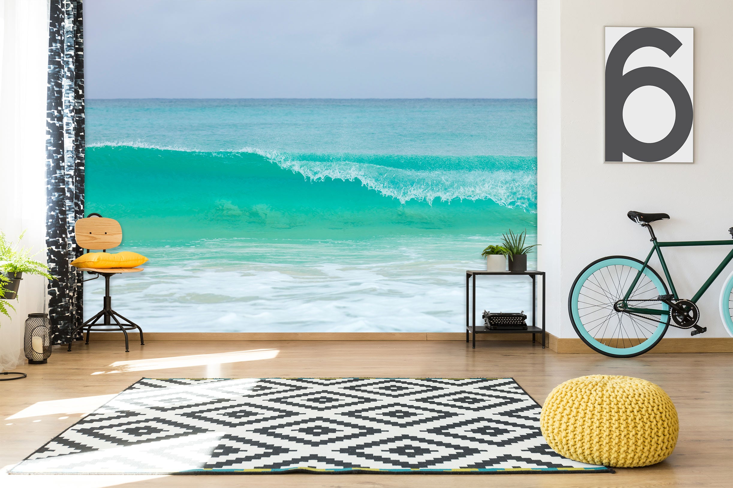 3D Blue Ocean 6231 Assaf Frank Wall Mural Wall Murals